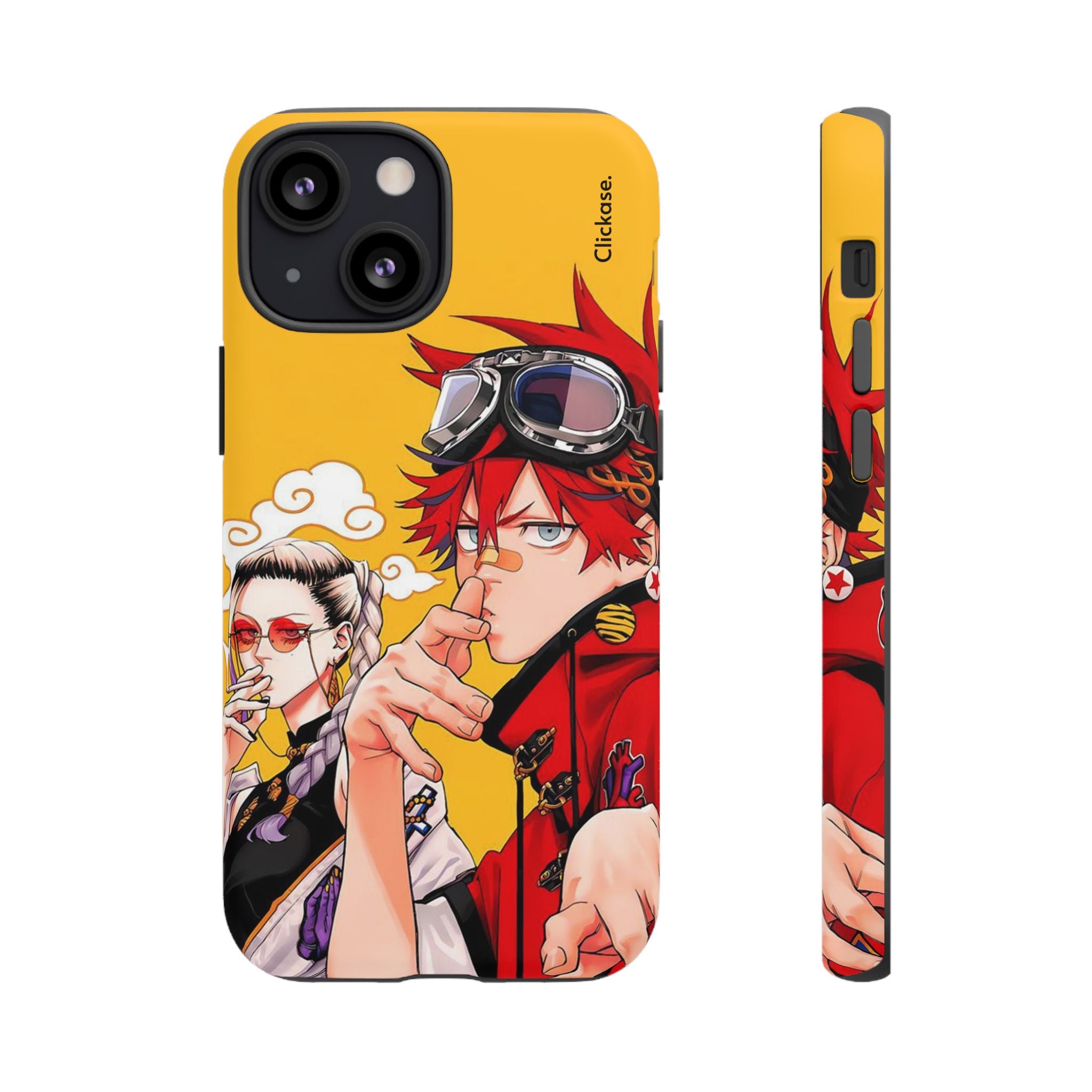 Alma & Tao Saotome - Gokurakugai Tough Phone Case by