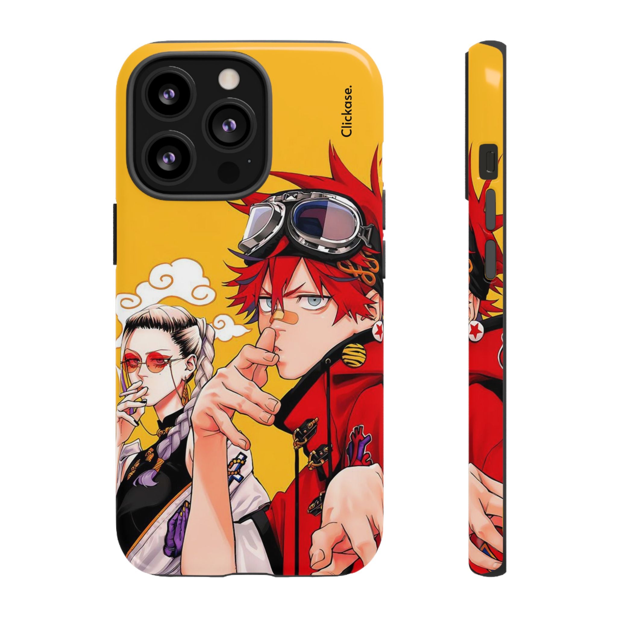 Alma & Tao Saotome - Gokurakugai Tough Phone Case by