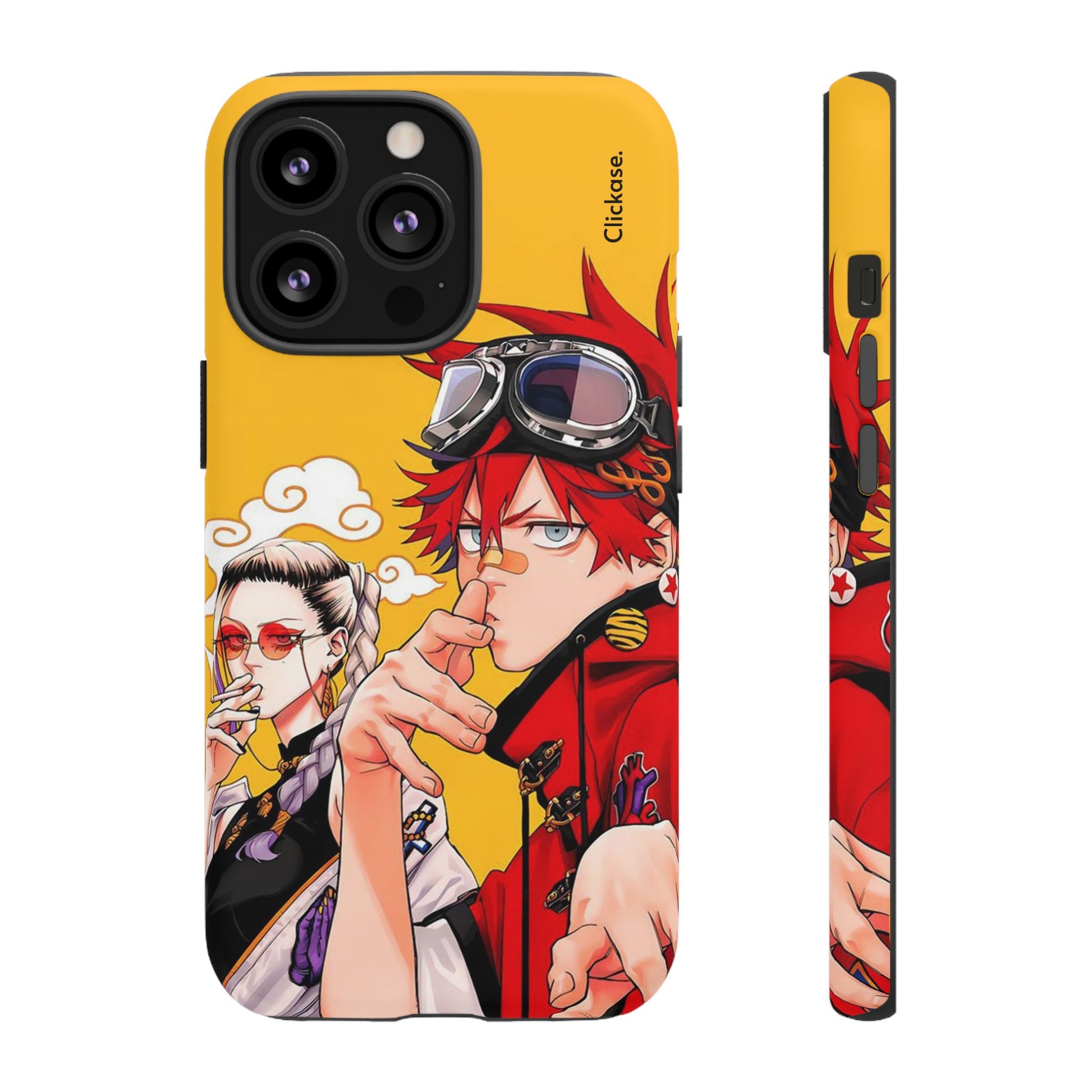 Alma & Tao Saotome - Gokurakugai Tough Phone Case by