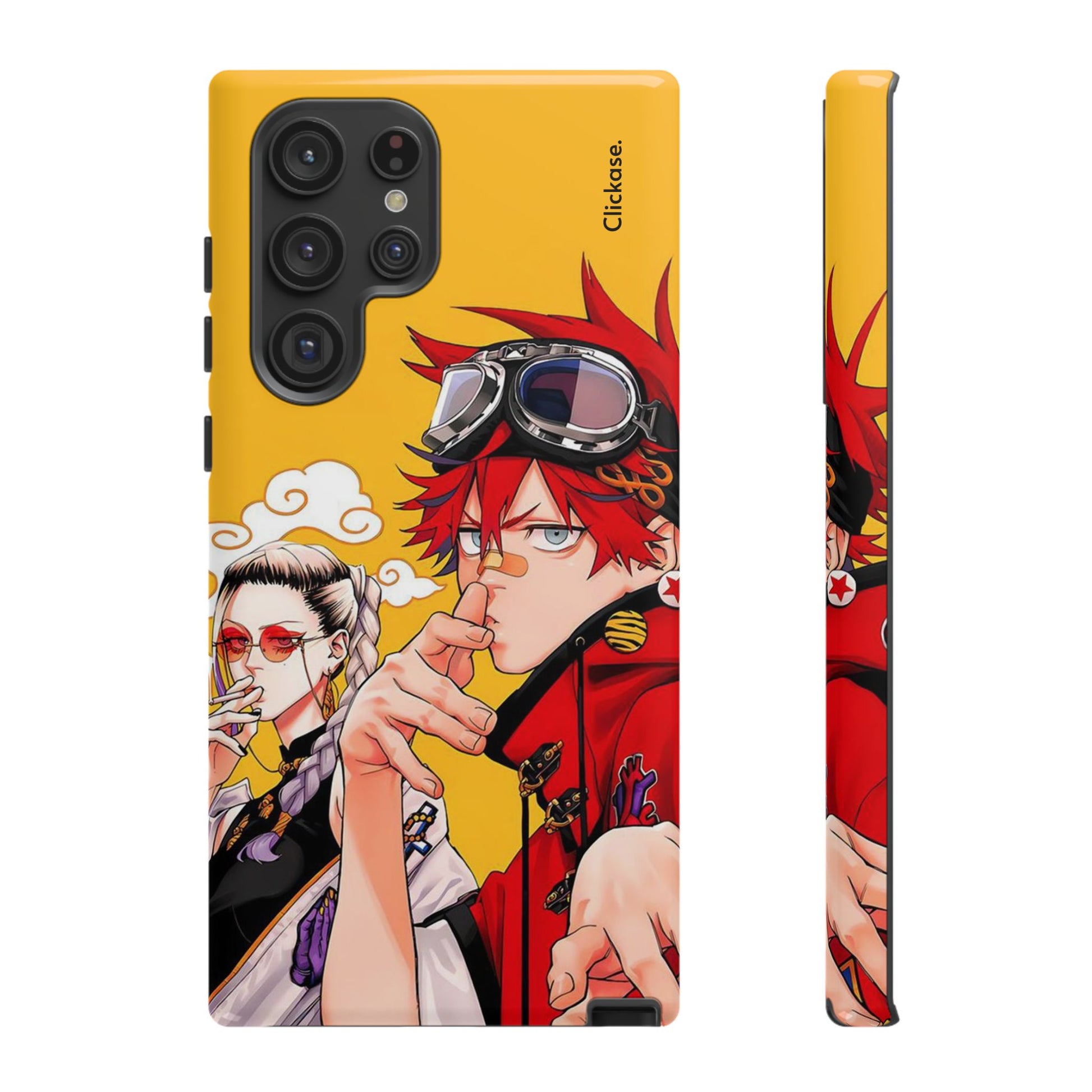 Alma & Tao Saotome - Gokurakugai Tough Phone Case by