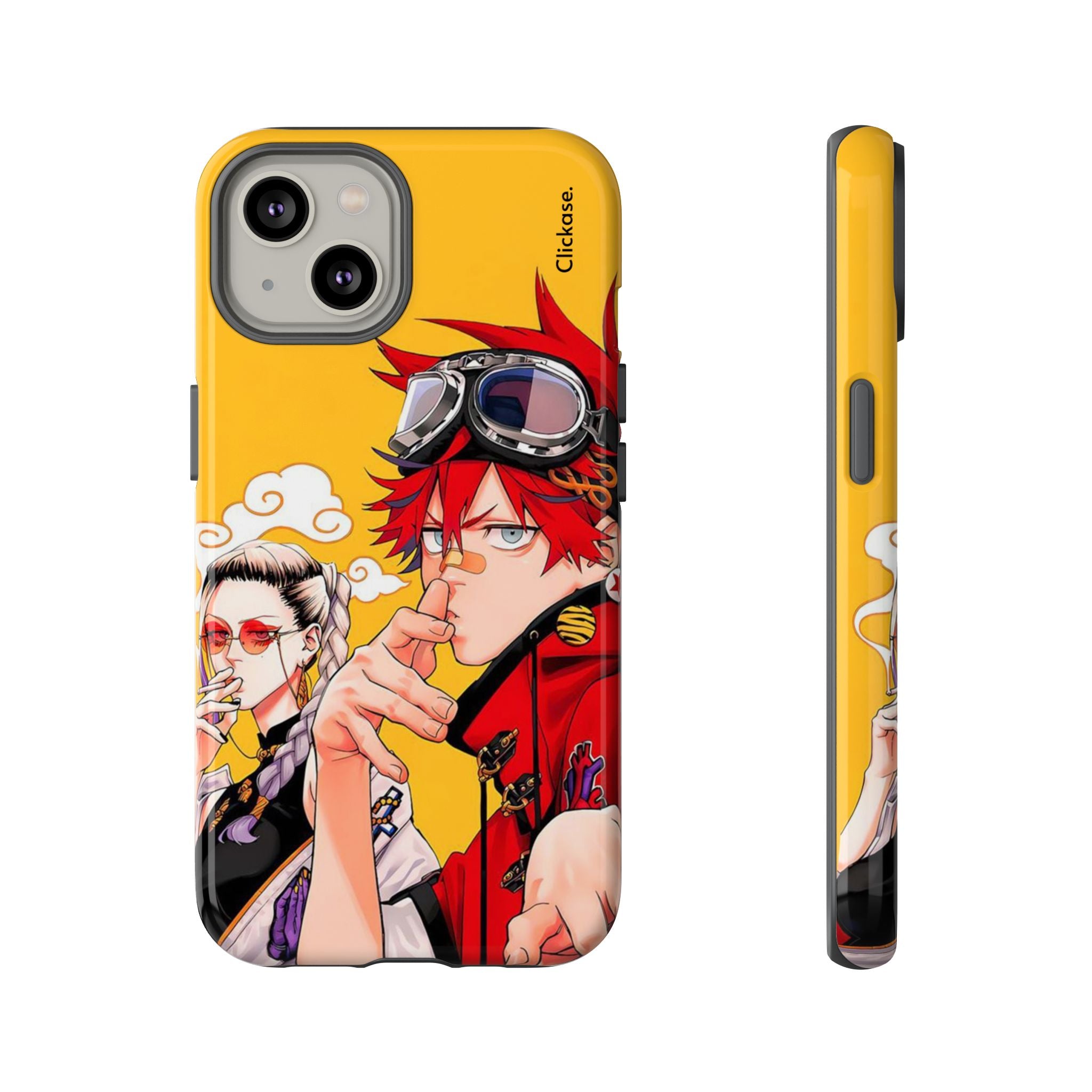 Alma & Tao Saotome - Gokurakugai Tough Phone Case by