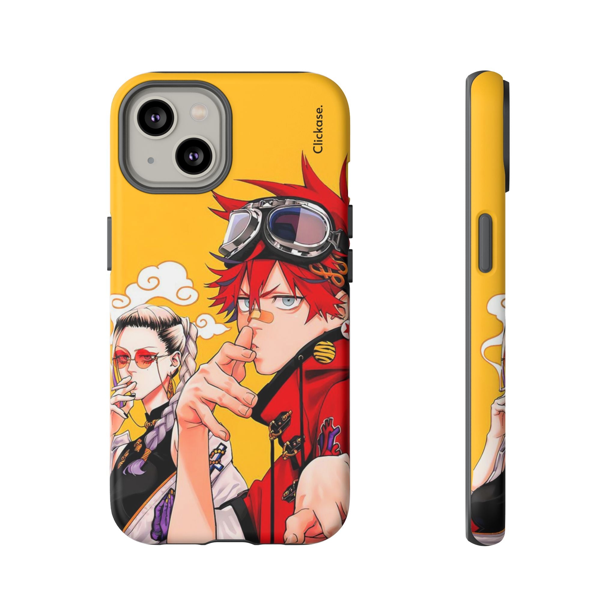 Alma & Tao Saotome - Gokurakugai Tough Phone Case by