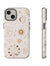 Astrology Celestial Moon and Star Pattern Tough Phone Case by