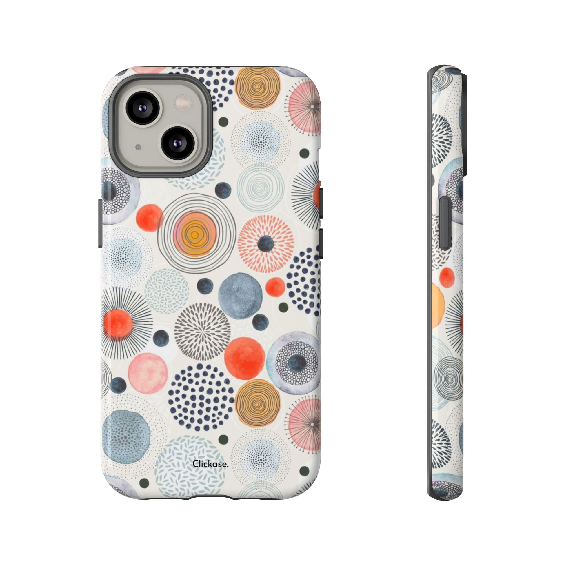 Colorful Abstract Tough Phone Case by