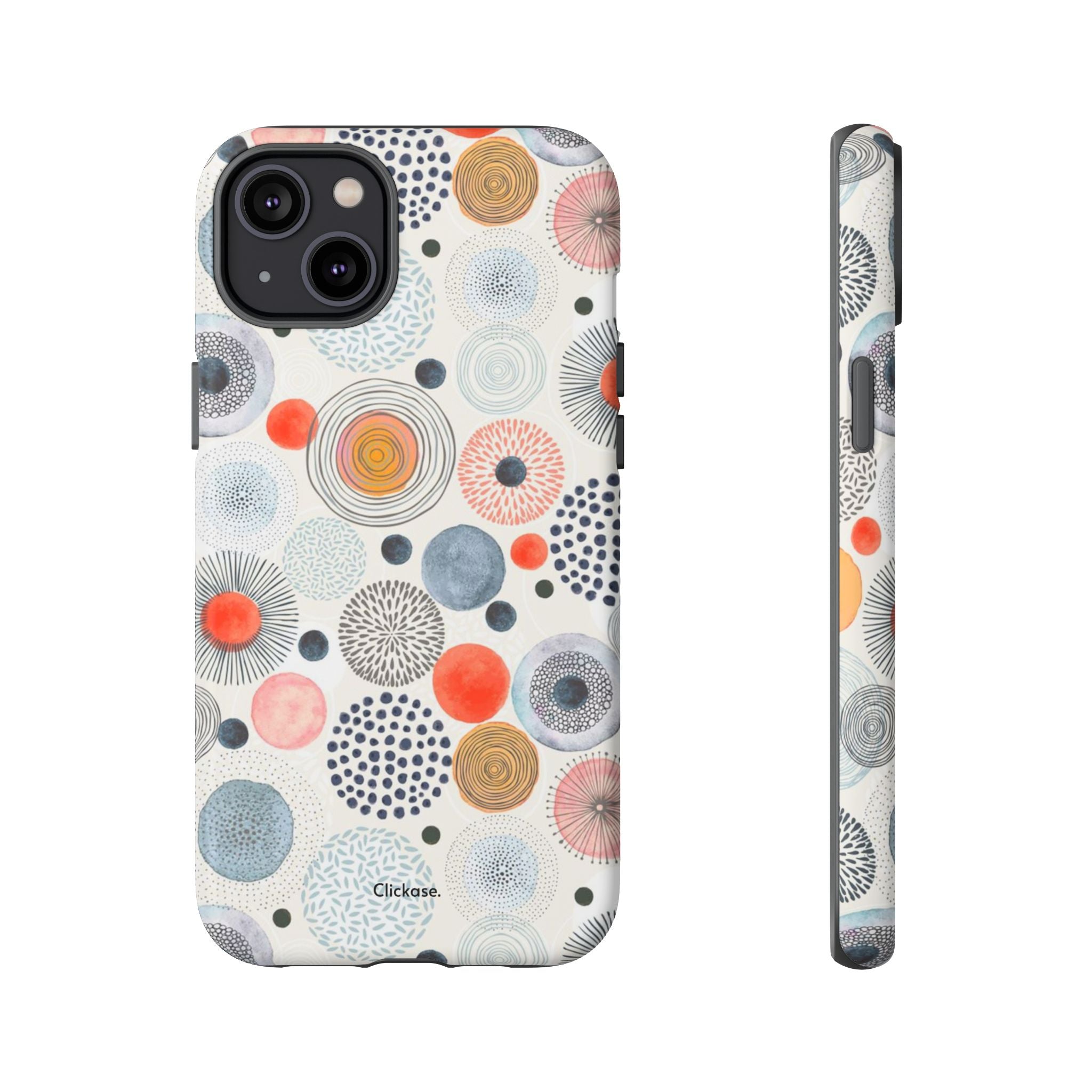 Colorful Abstract Tough Phone Case by