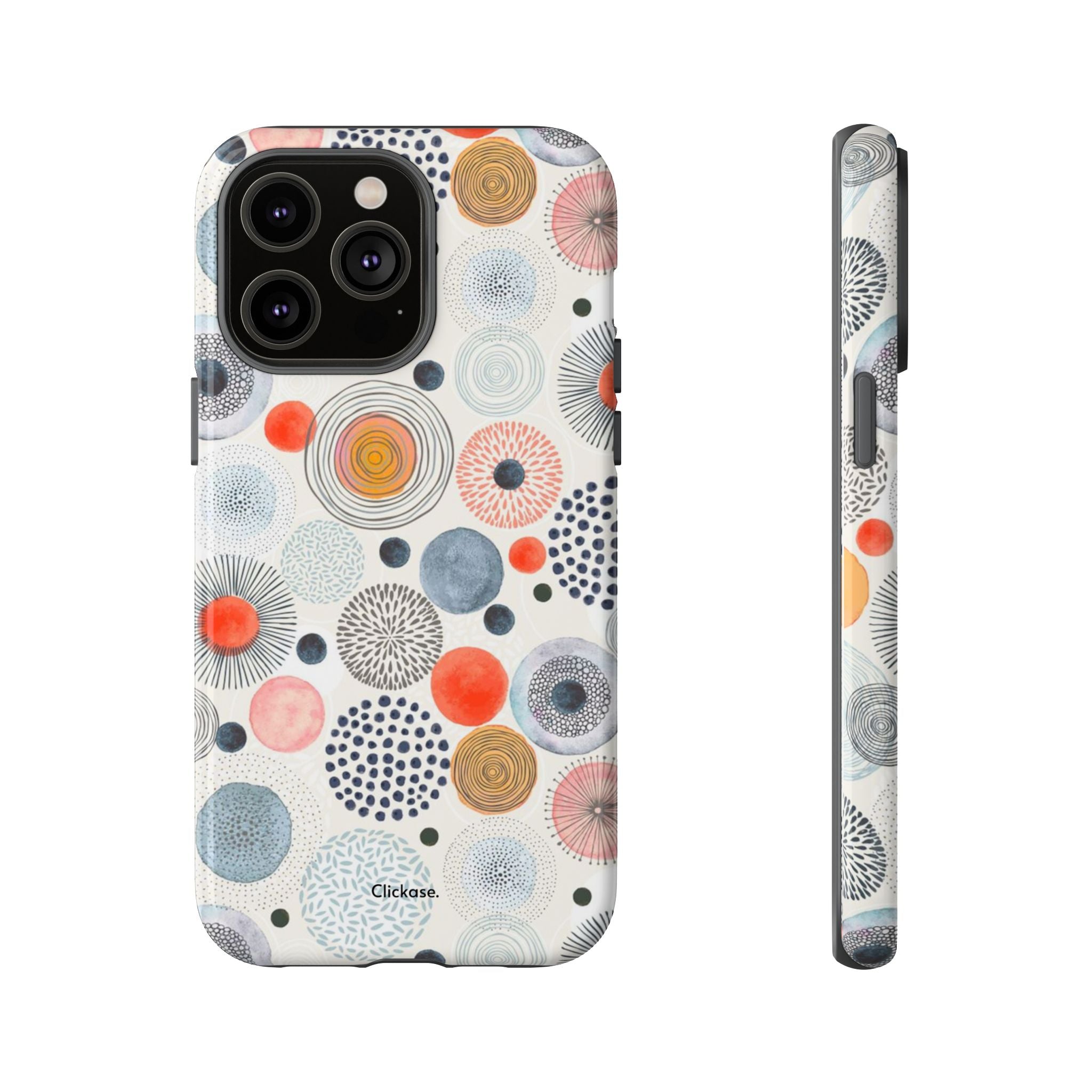 Colorful Abstract Tough Phone Case by