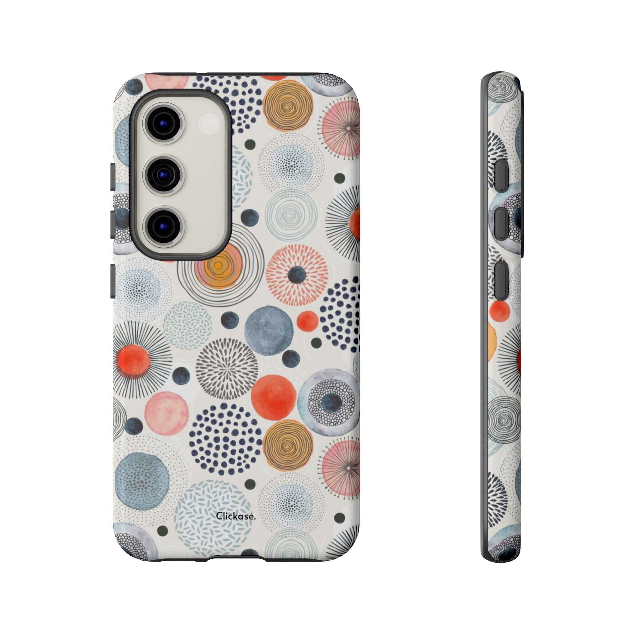 Colorful Abstract Tough Phone Case by