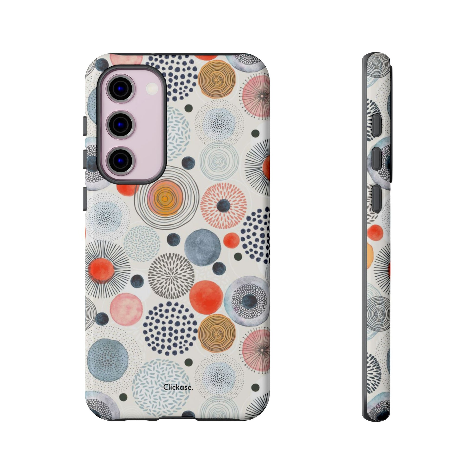 Colorful Abstract Tough Phone Case by