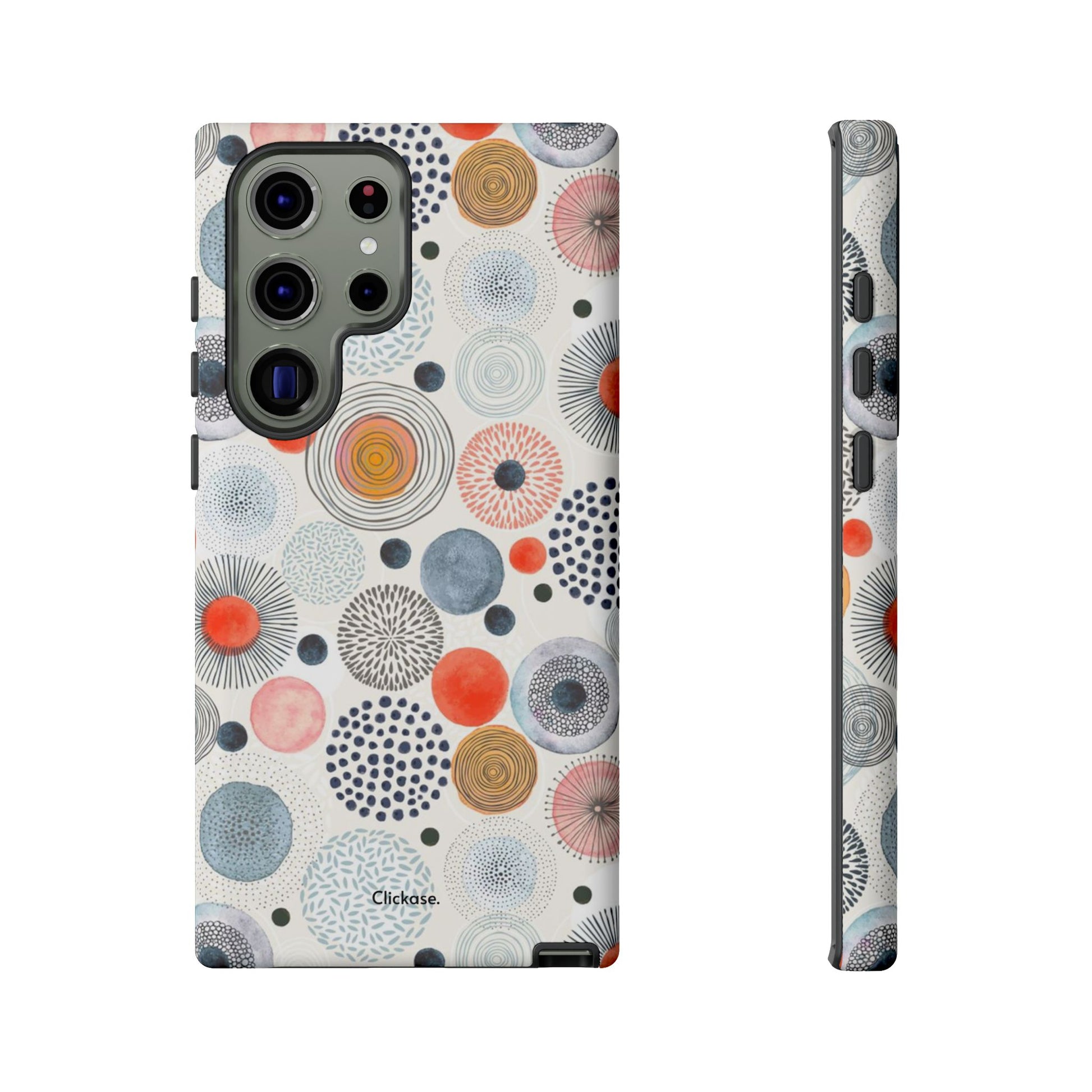 Colorful Abstract Tough Phone Case by