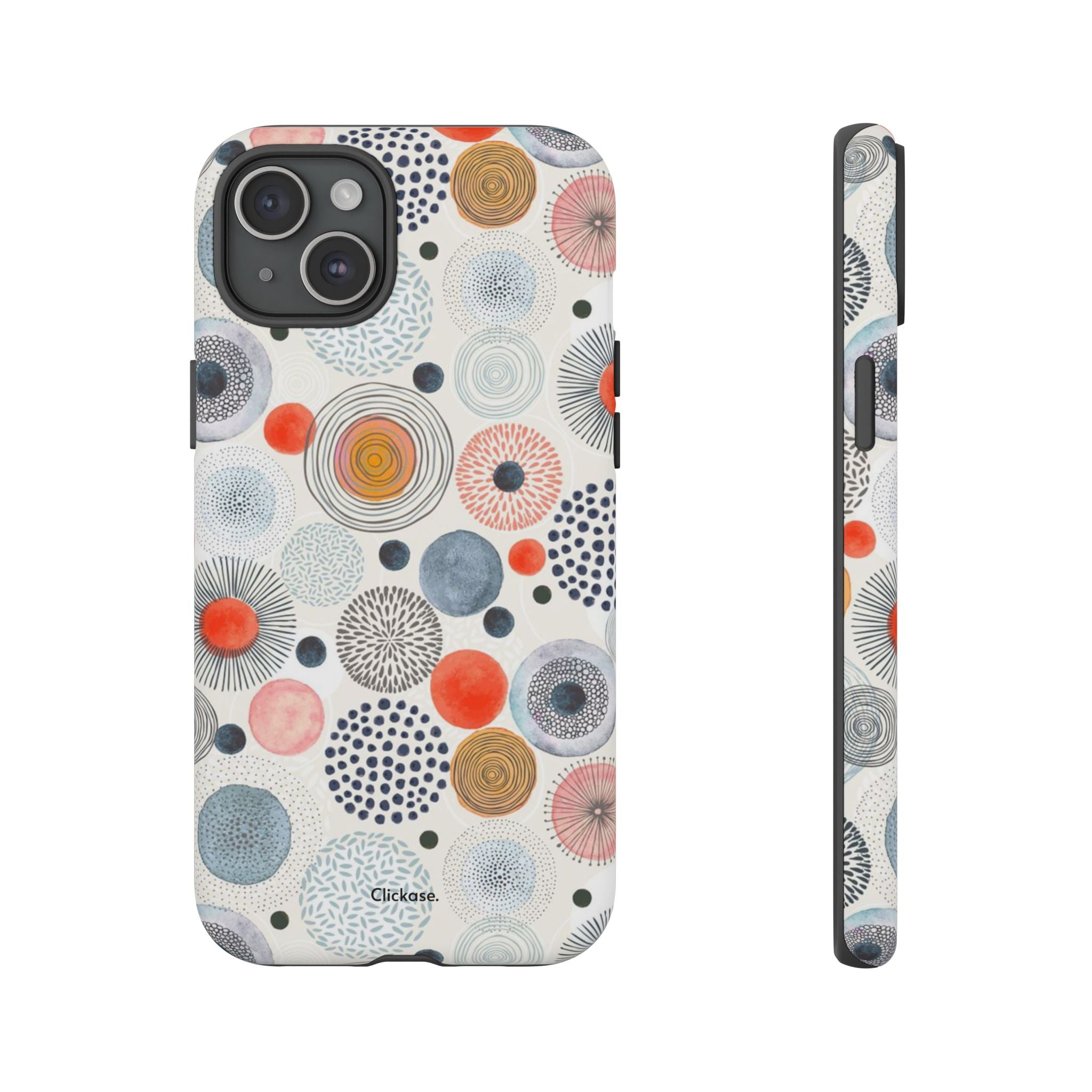 Colorful Abstract Tough Phone Case by