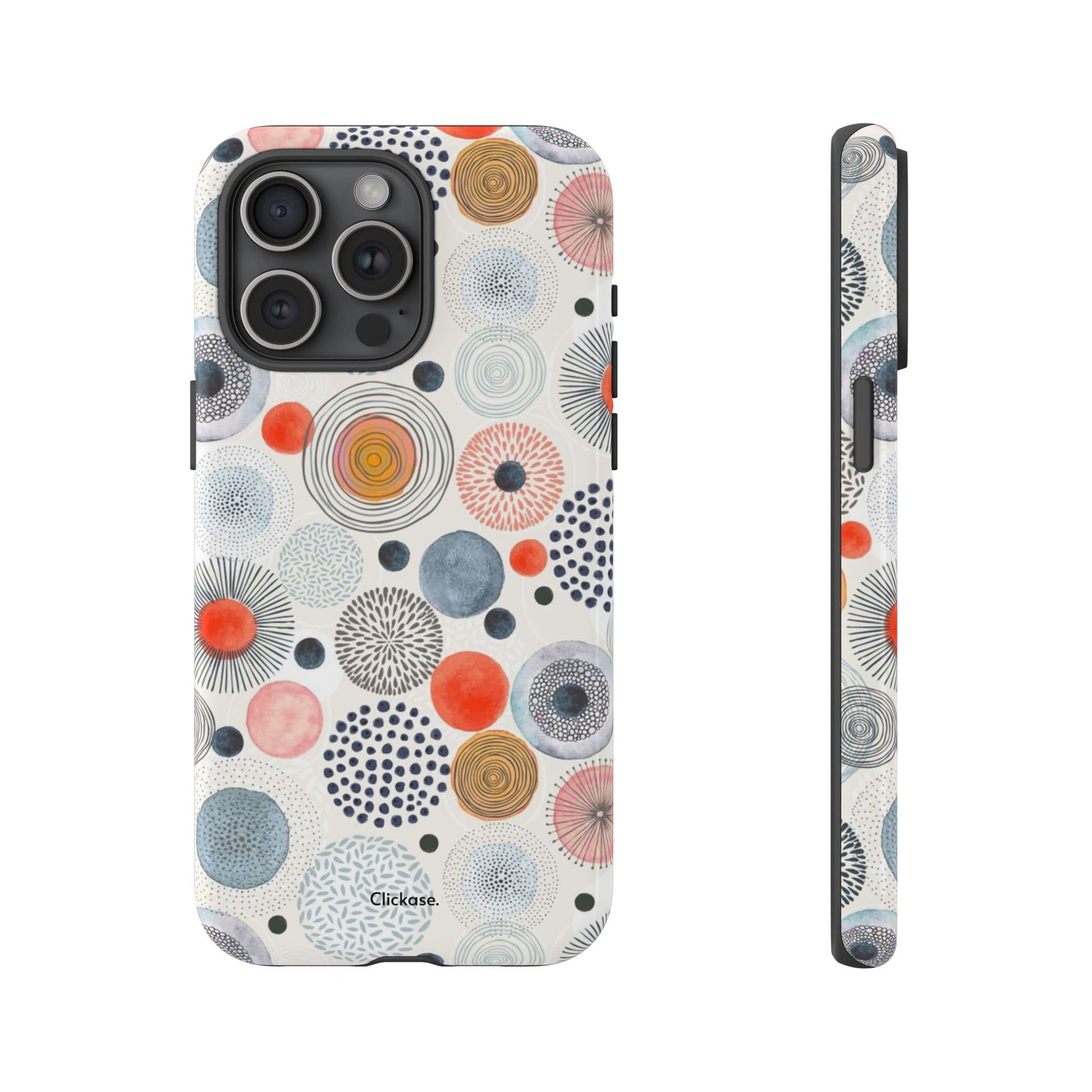 Colorful Abstract Tough Phone Case by