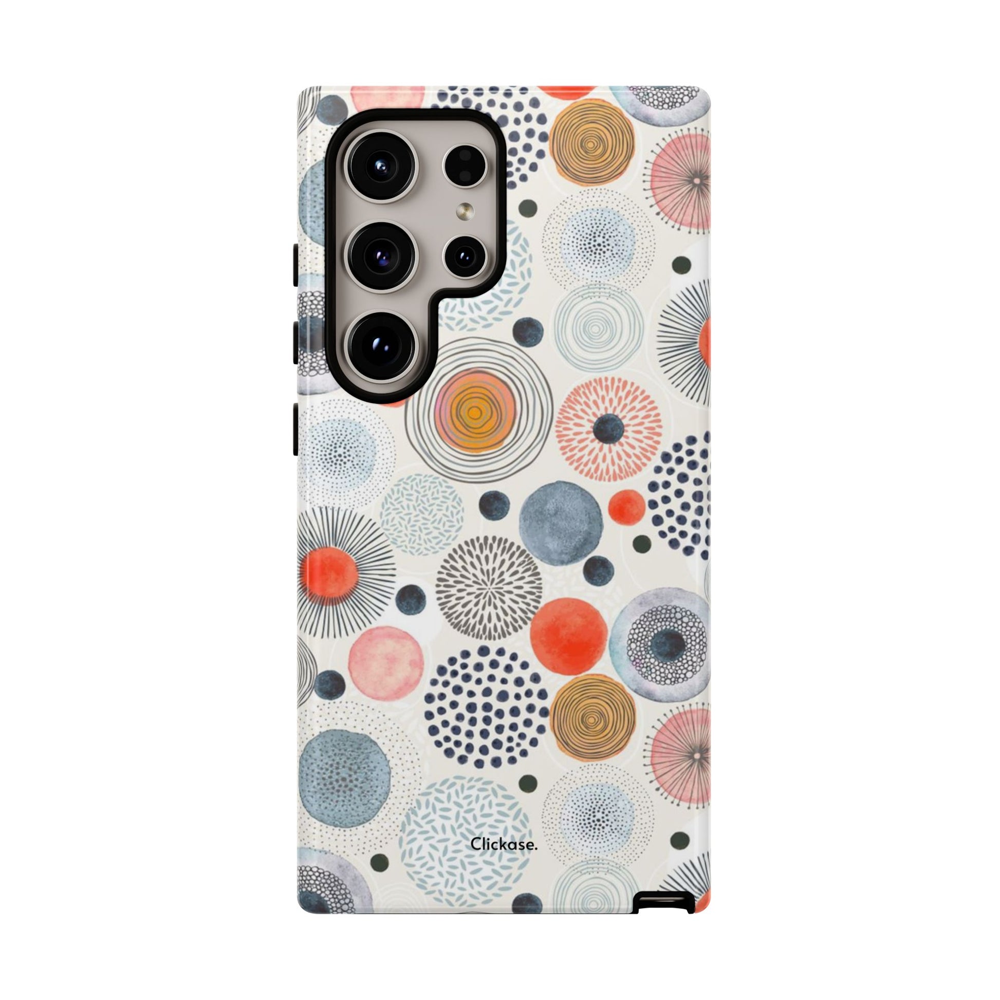 Colorful Abstract Tough Phone Case by
