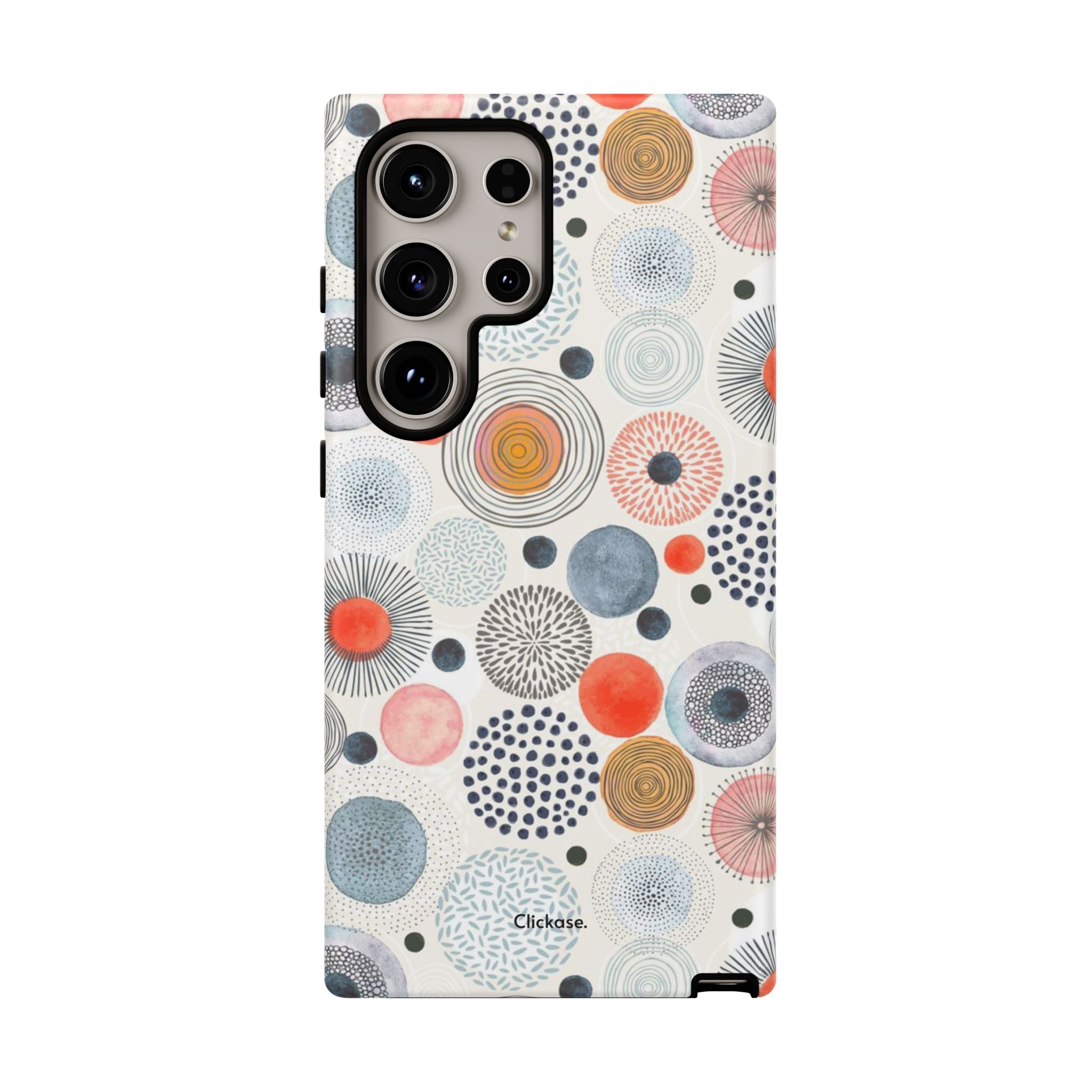 Colorful Abstract Tough Phone Case by