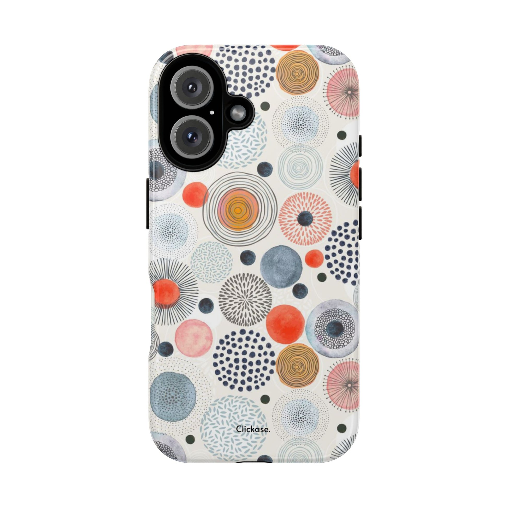 Colorful Abstract Tough Phone Case by