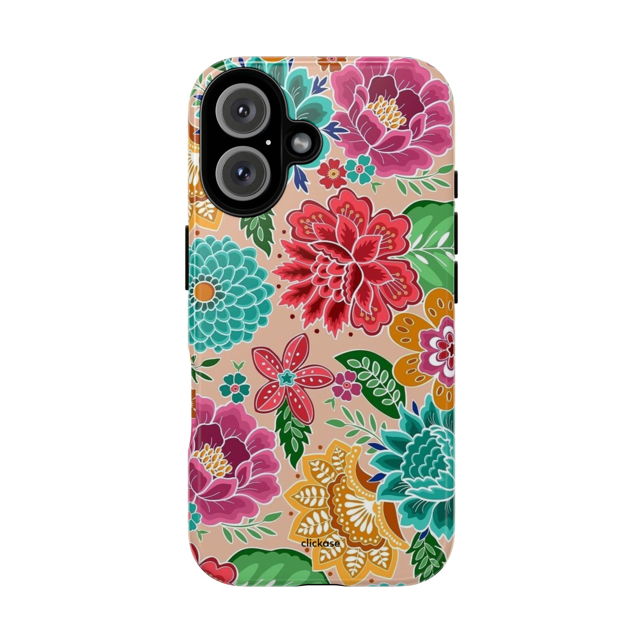 Cute Floral Design Tough Phone Case by