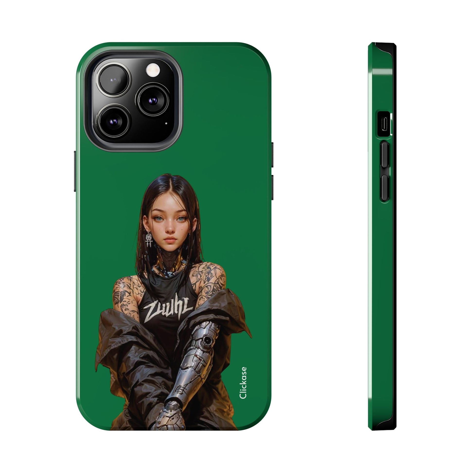 Cyber Tattoo Girl by