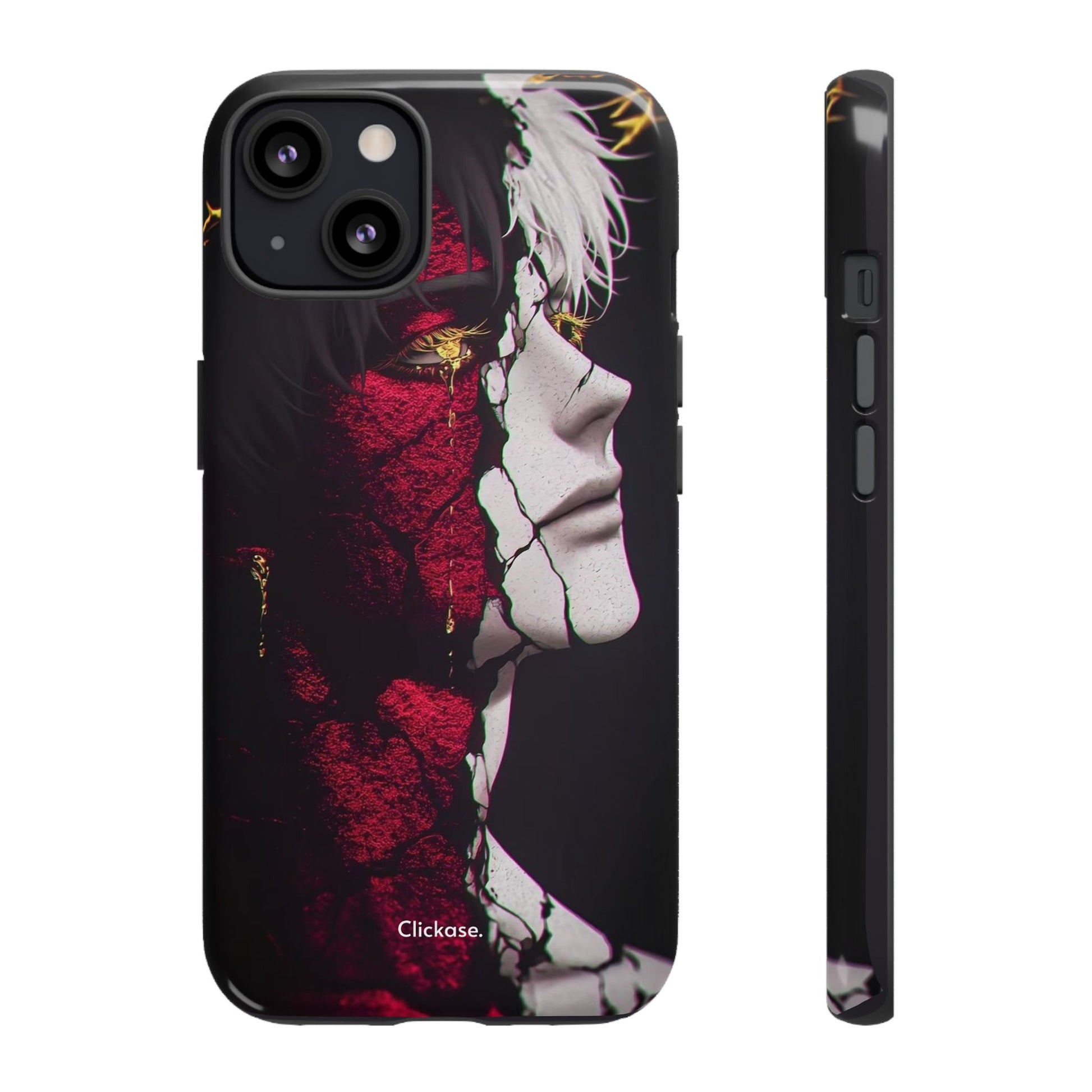 Duality Split Face Anime - Tough Phone Case by