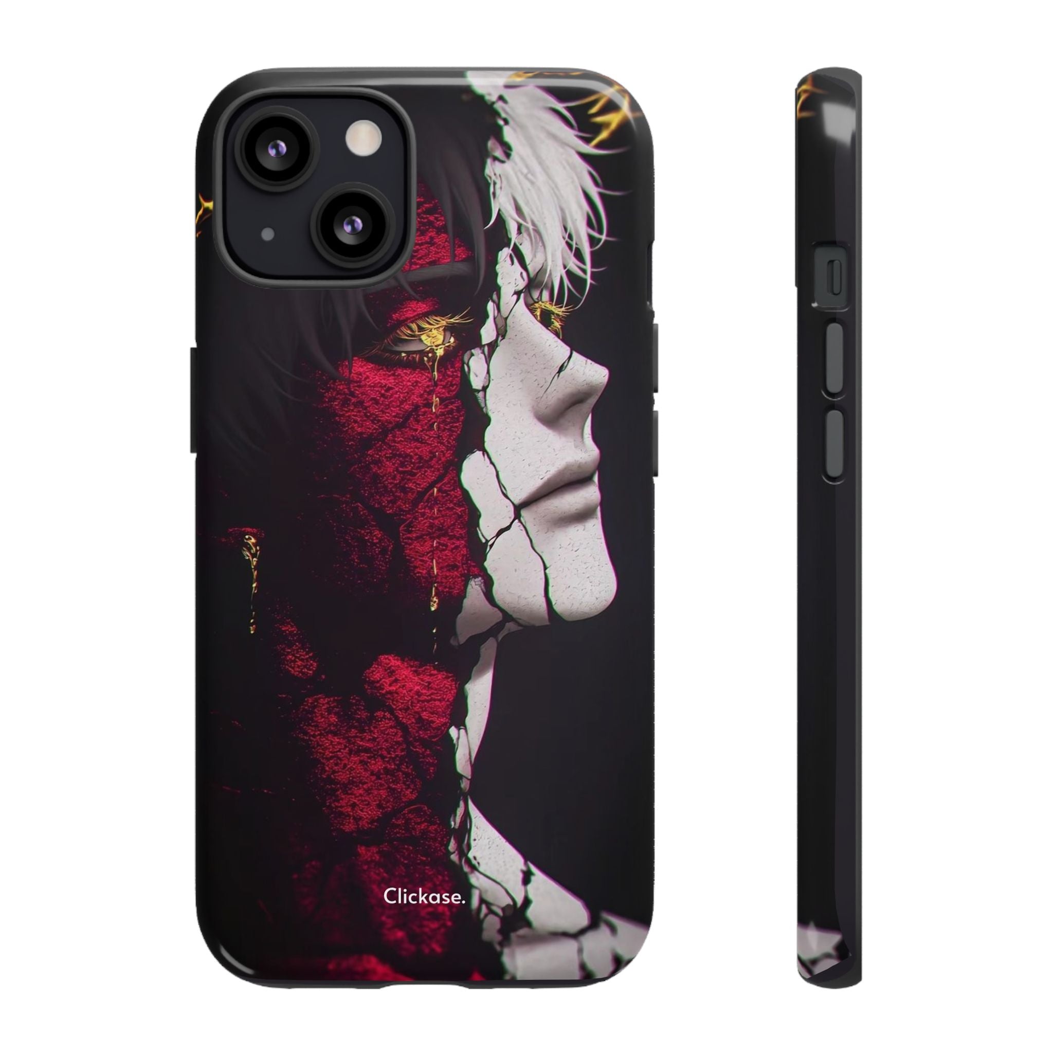 Duality Split Face Anime - Tough Phone Case by