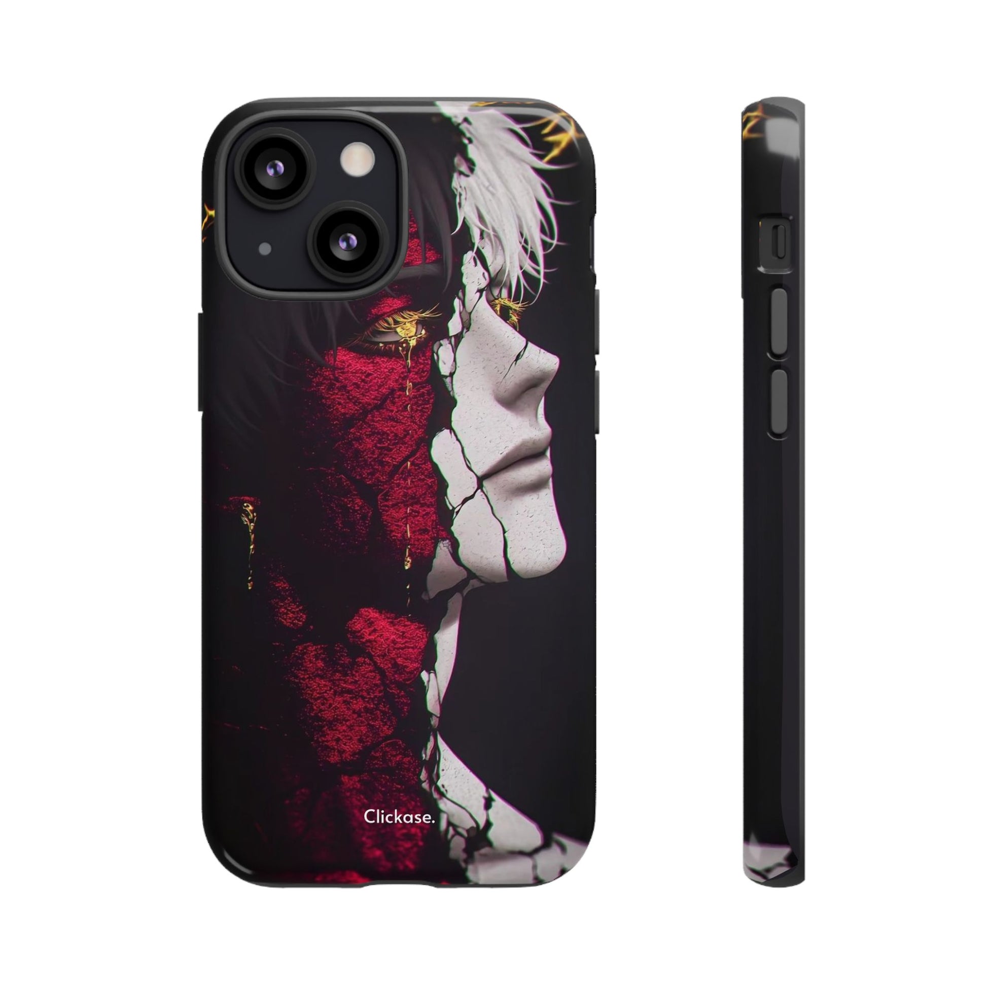 Duality Split Face Anime - Tough Phone Case by