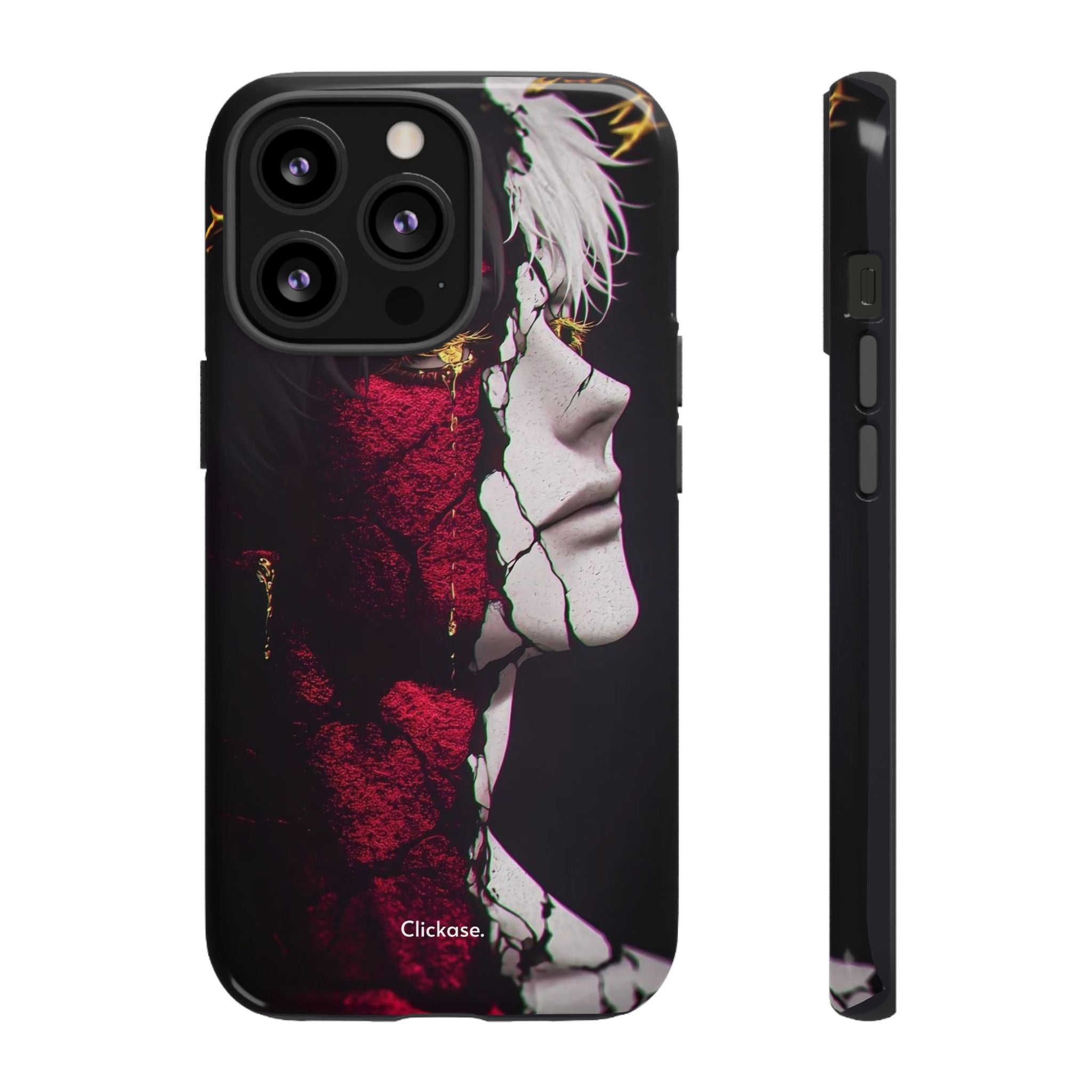 Duality Split Face Anime - Tough Phone Case by