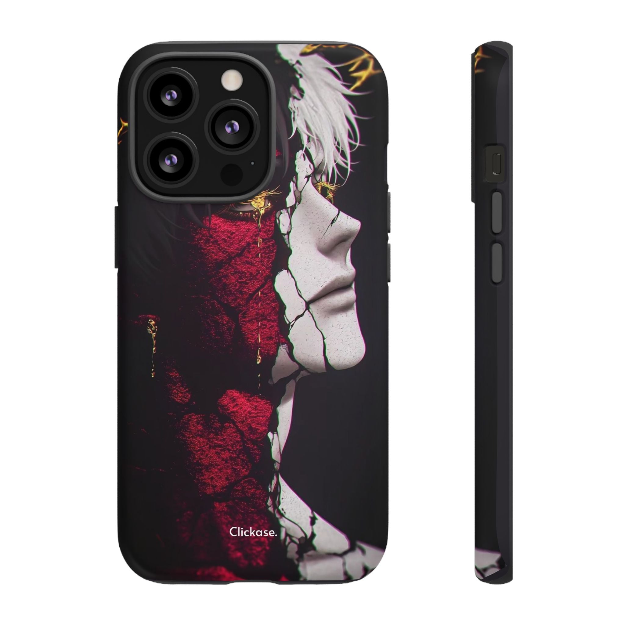 Duality Split Face Anime - Tough Phone Case by