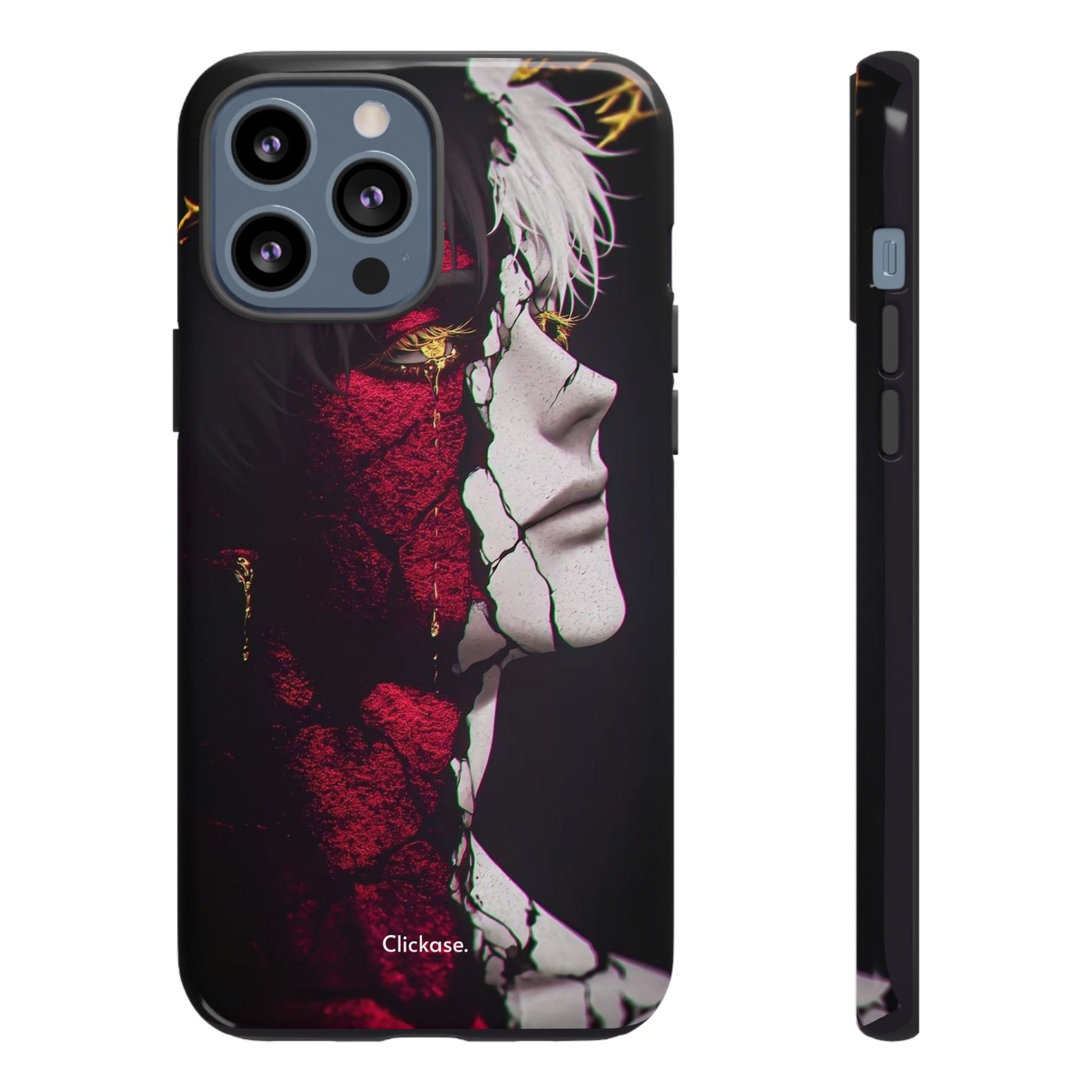 Duality Split Face Anime - Tough Phone Case by