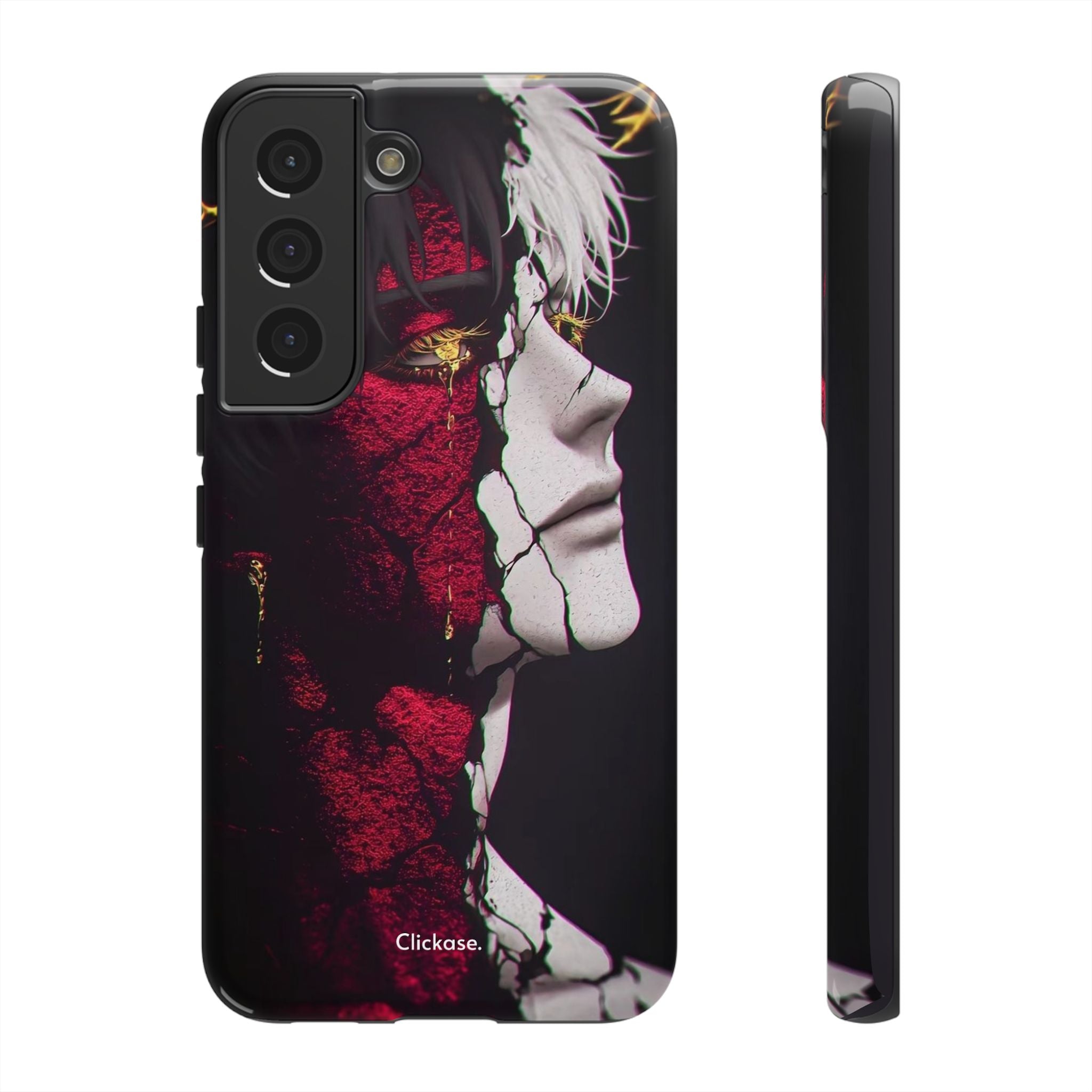 Duality Split Face Anime - Tough Phone Case by