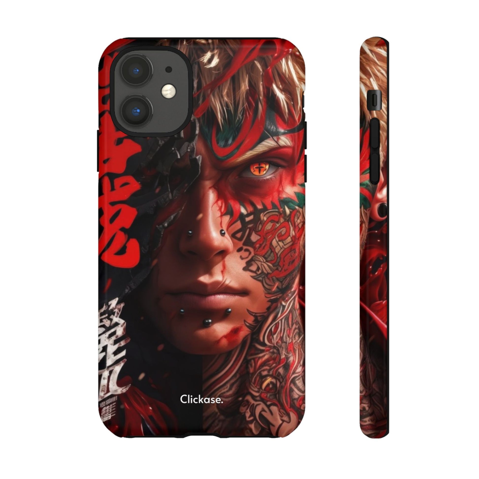 Evil Eye Anime - Tough Phone Case by