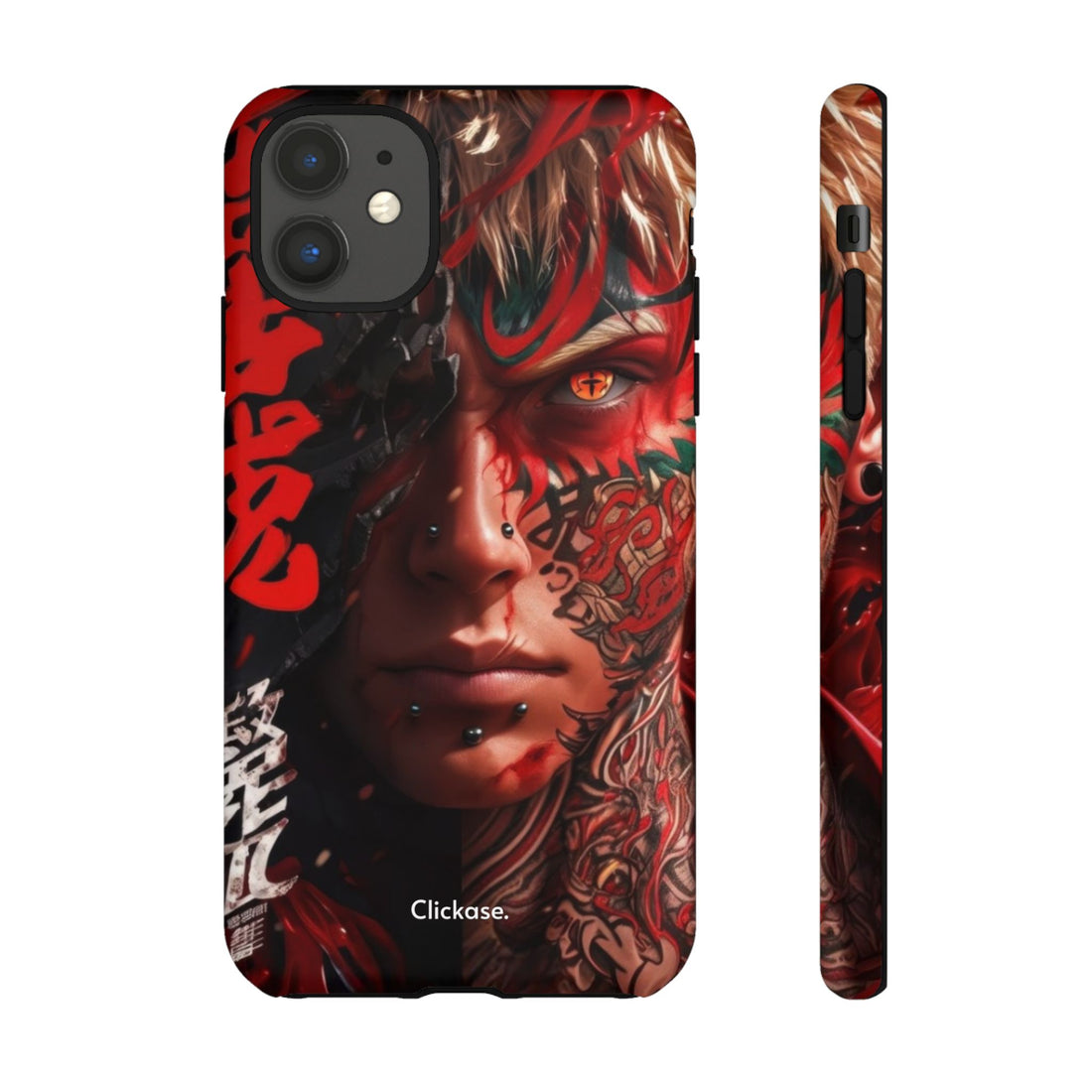 Evil Eye Anime - Tough Phone Case by