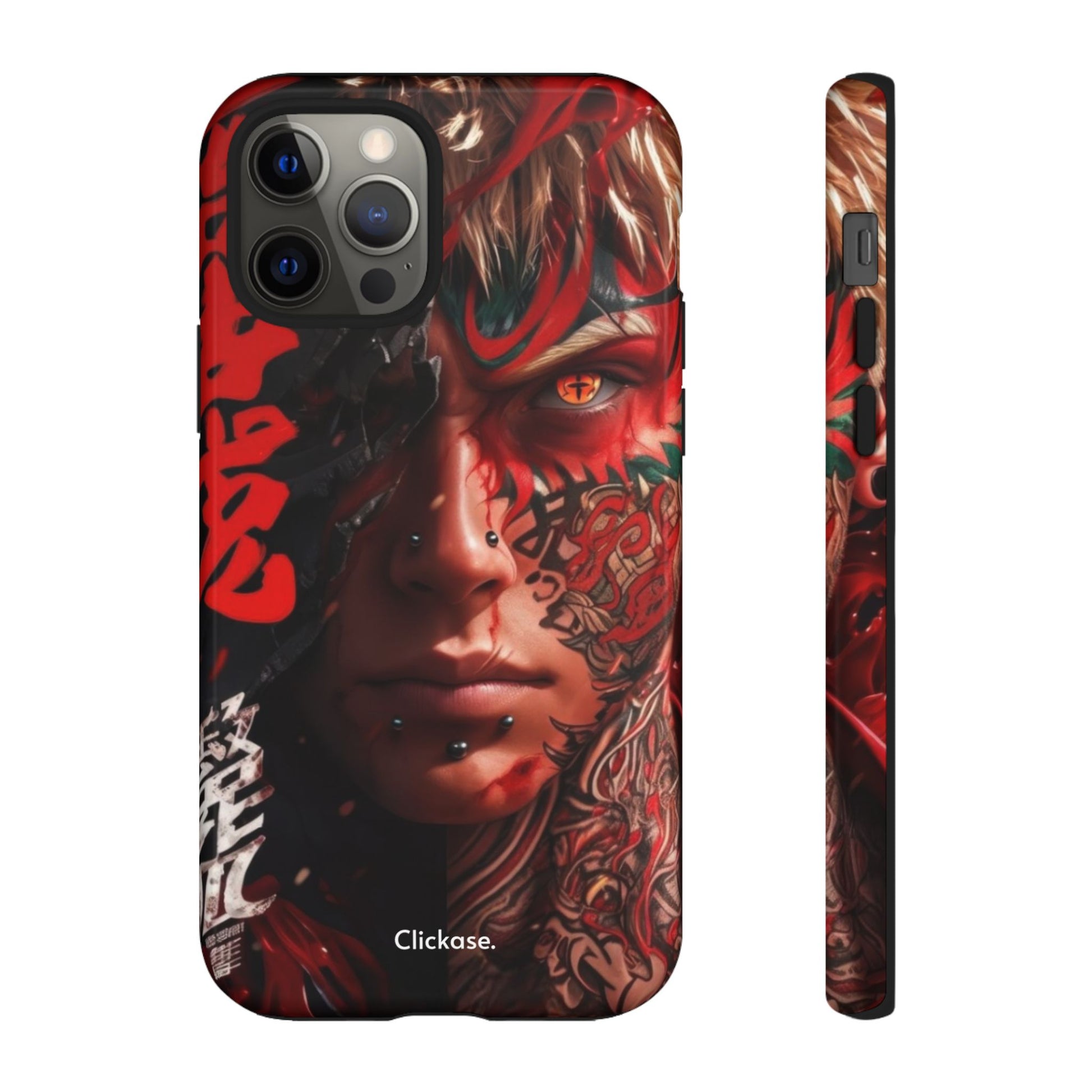 Evil Eye Anime - Tough Phone Case by