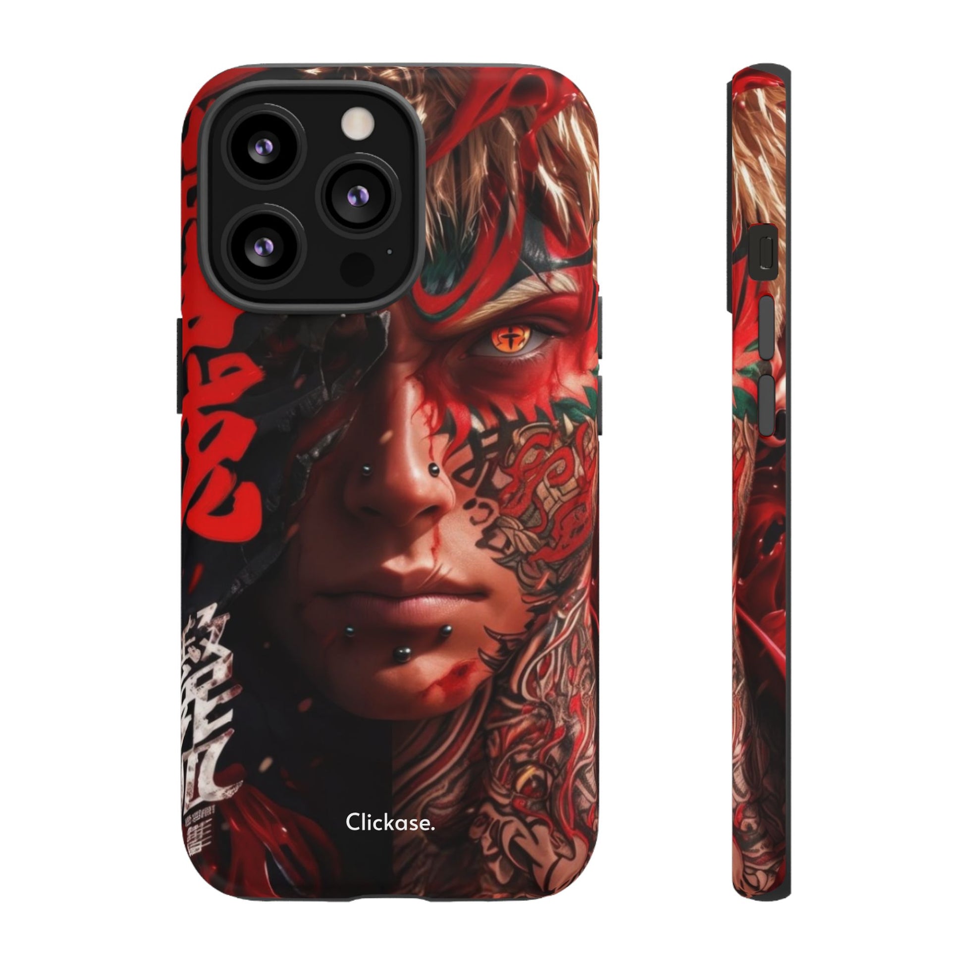 Evil Eye Anime - Tough Phone Case by