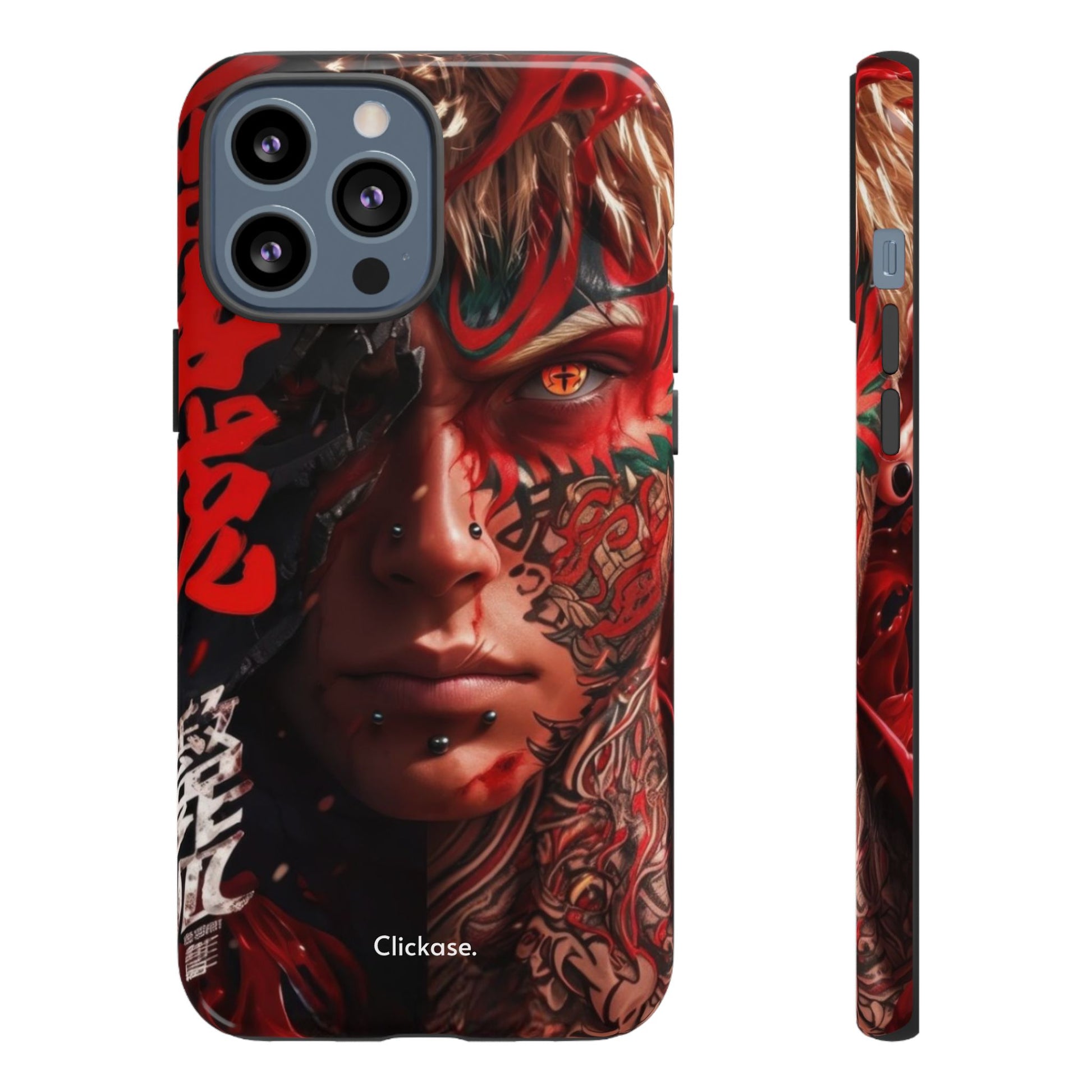 Evil Eye Anime - Tough Phone Case by