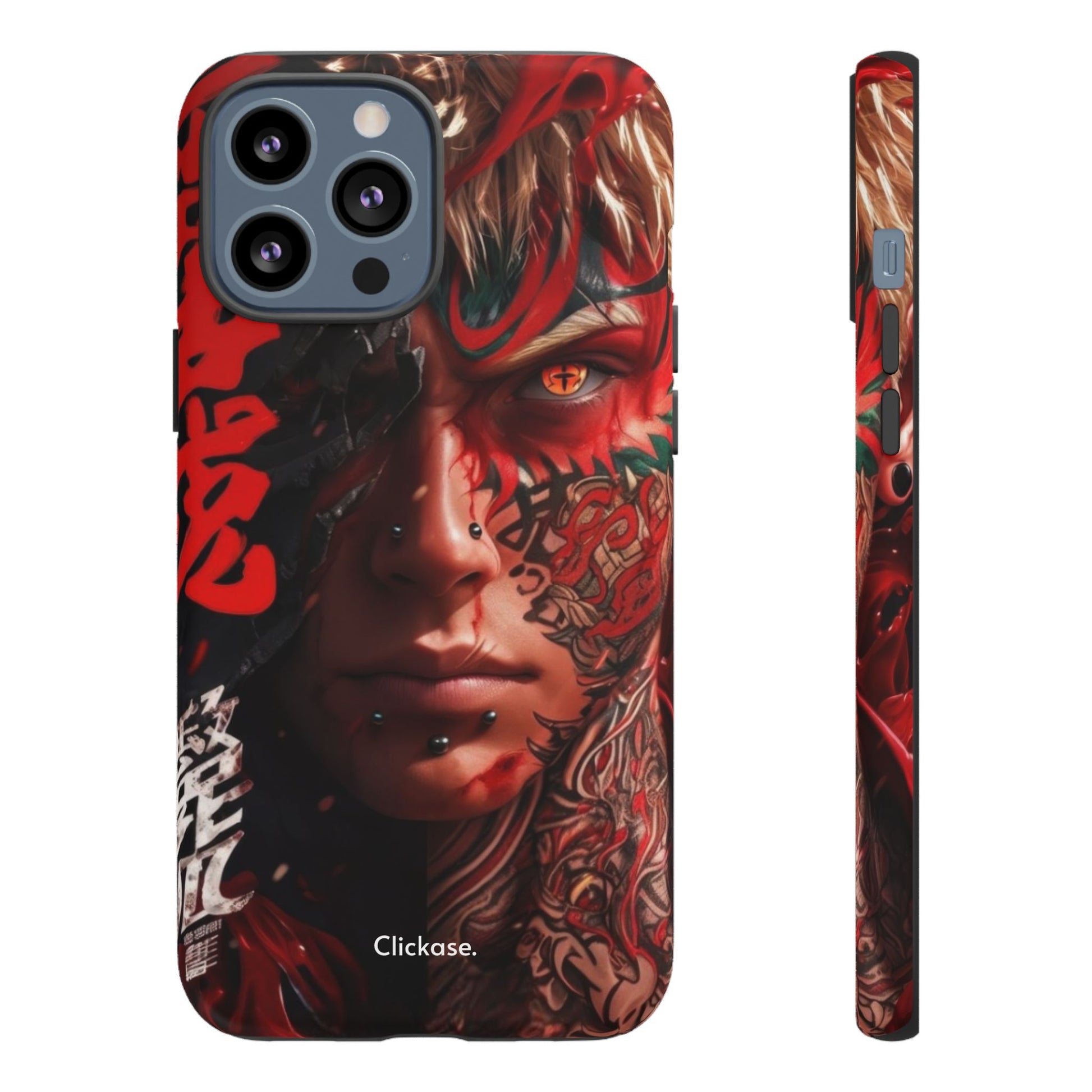 Evil Eye Anime - Tough Phone Case by