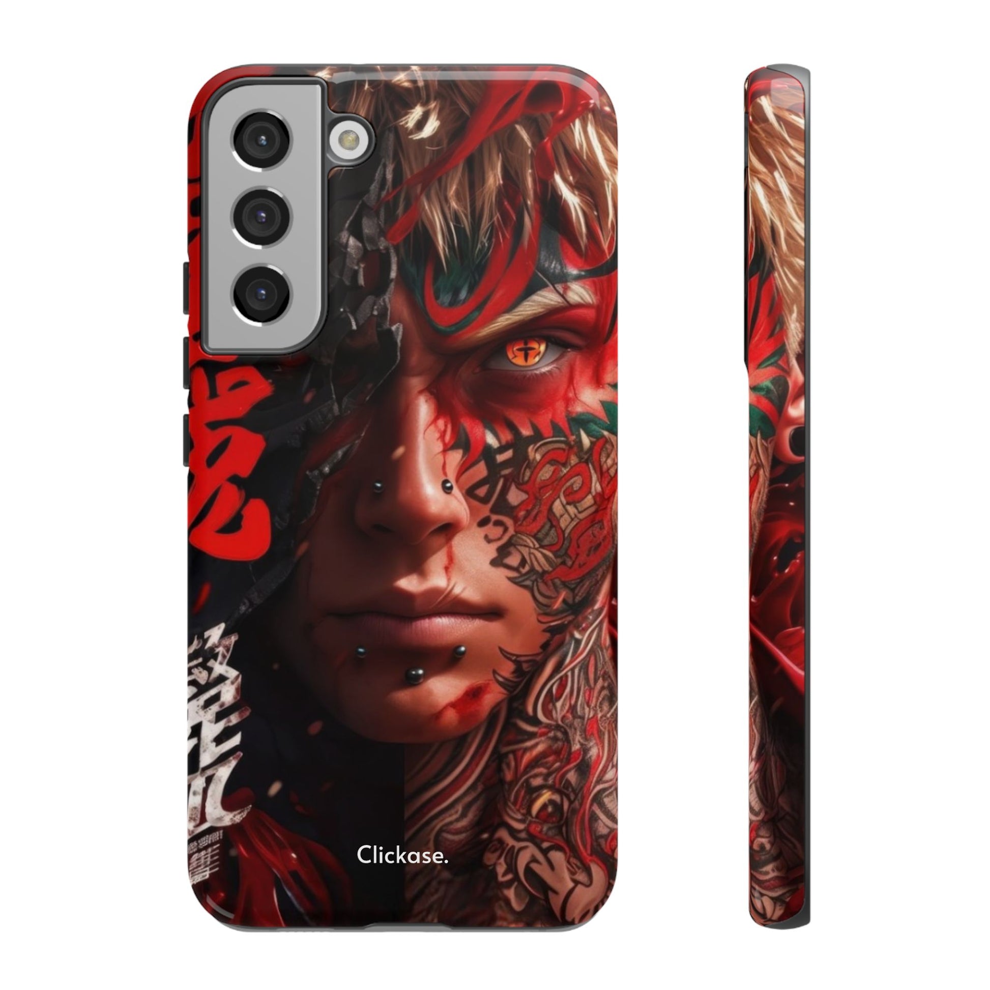 Evil Eye Anime - Tough Phone Case by