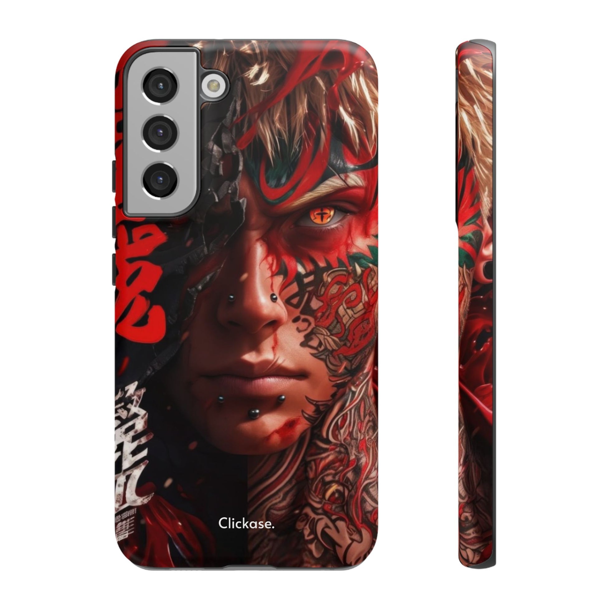 Evil Eye Anime - Tough Phone Case by