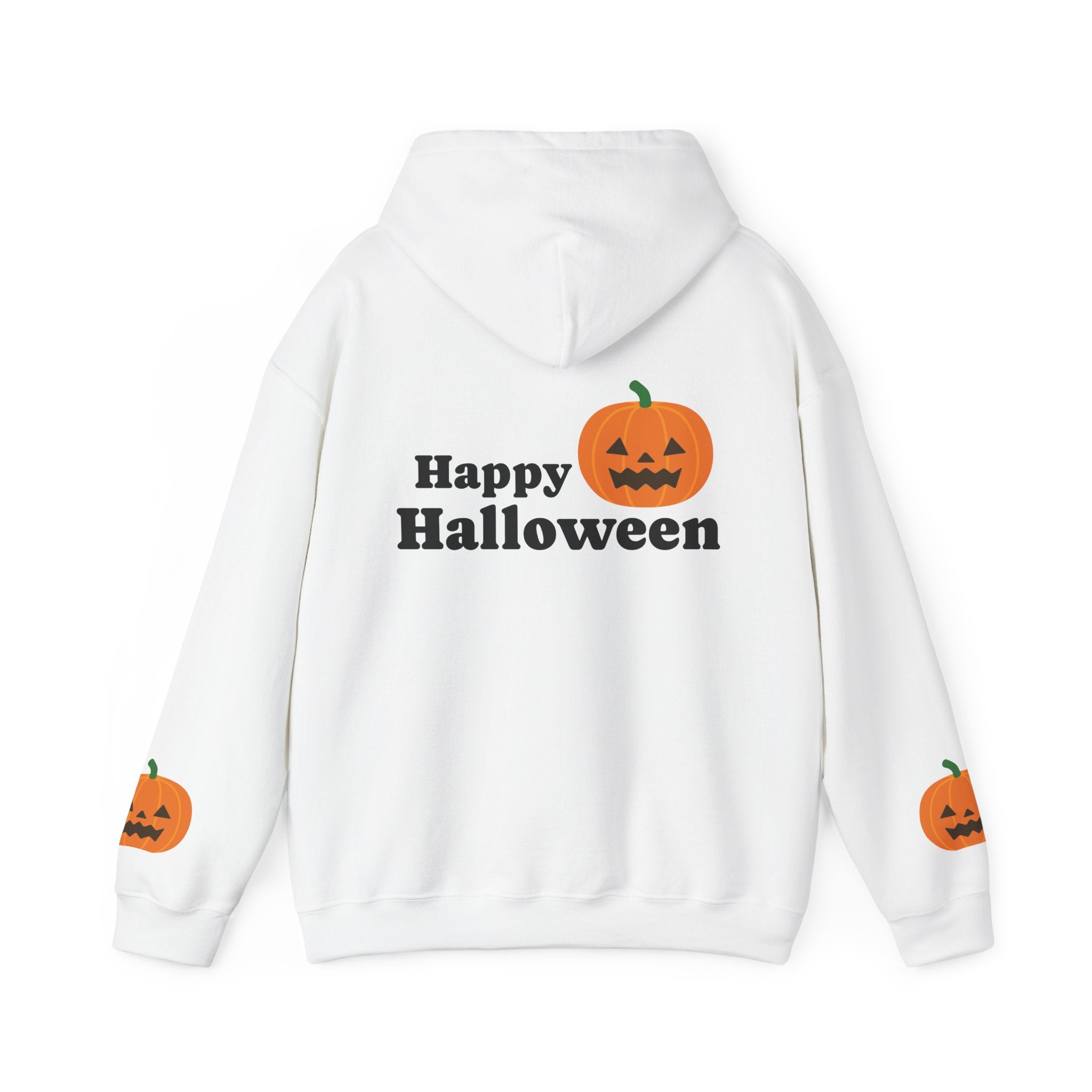 Halloween Pumpkin Hoodie - Unisex Heavy Blend by Clickase