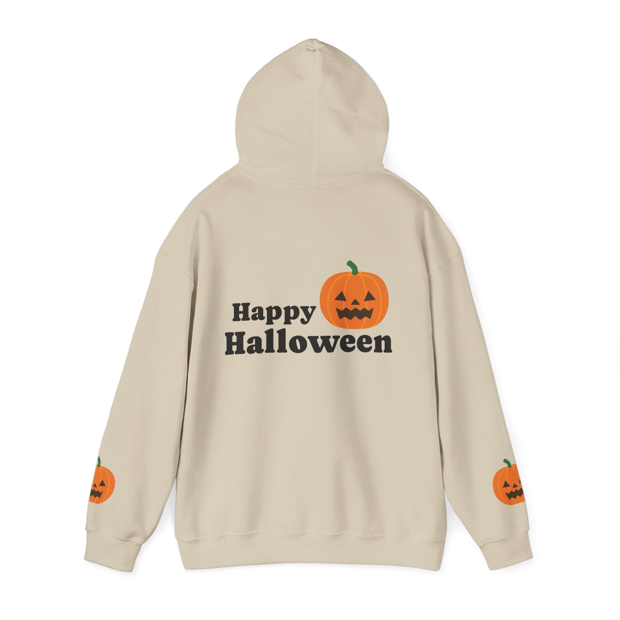 Halloween Pumpkin Hoodie - Unisex Heavy Blend by Clickase