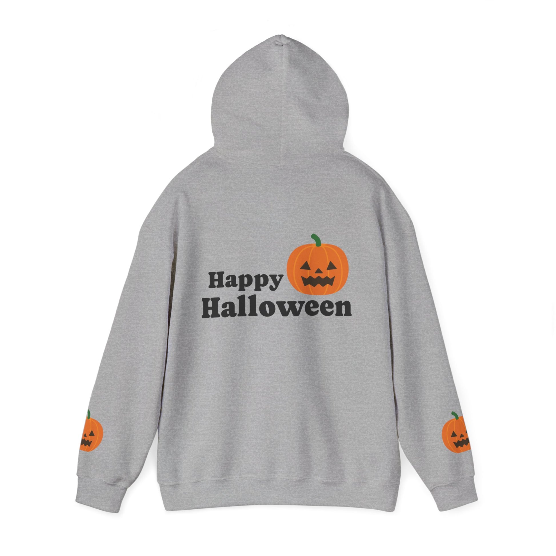 Halloween Pumpkin Hoodie - Unisex Heavy Blend by Clickase