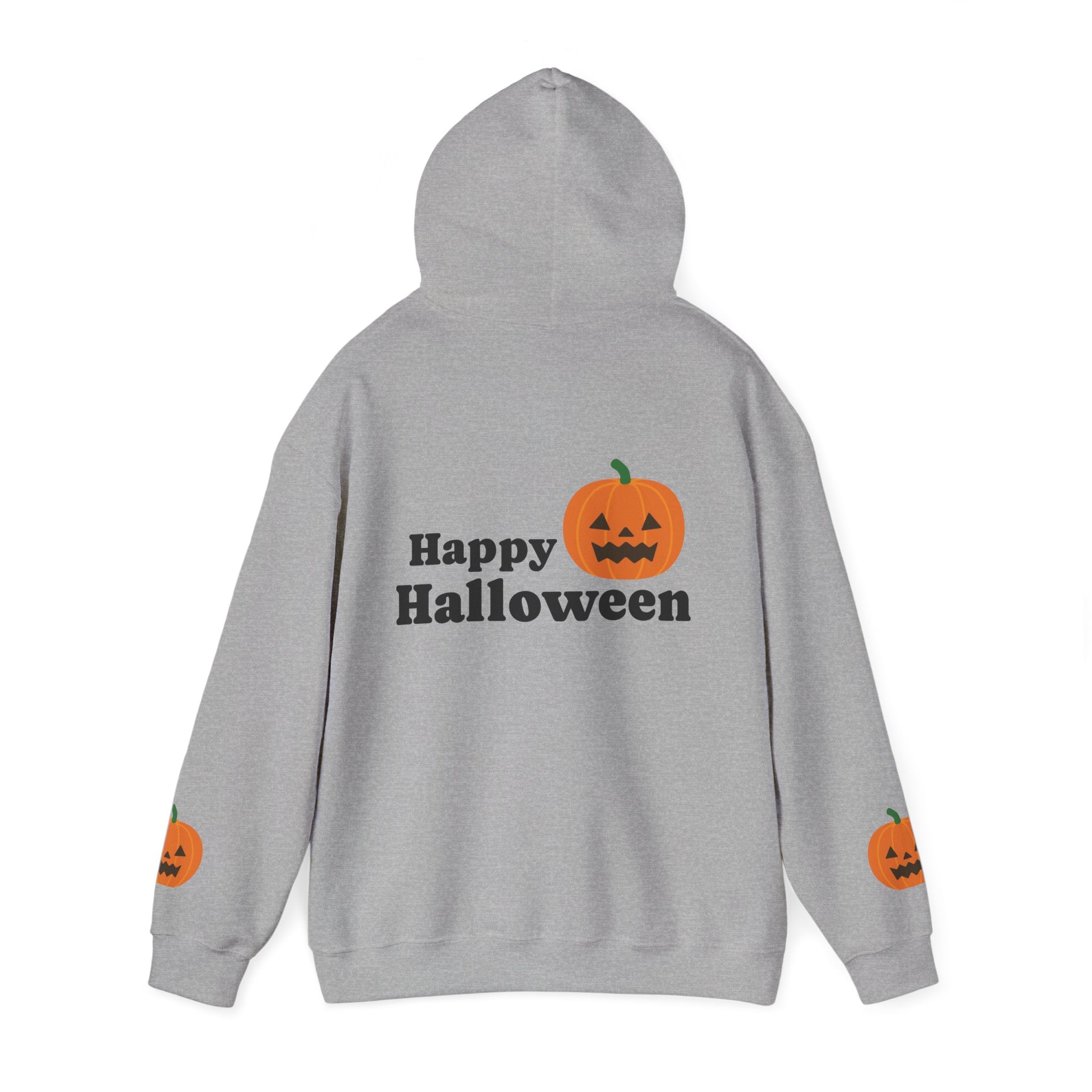 Halloween Pumpkin Hoodie - Unisex Heavy Blend by Clickase