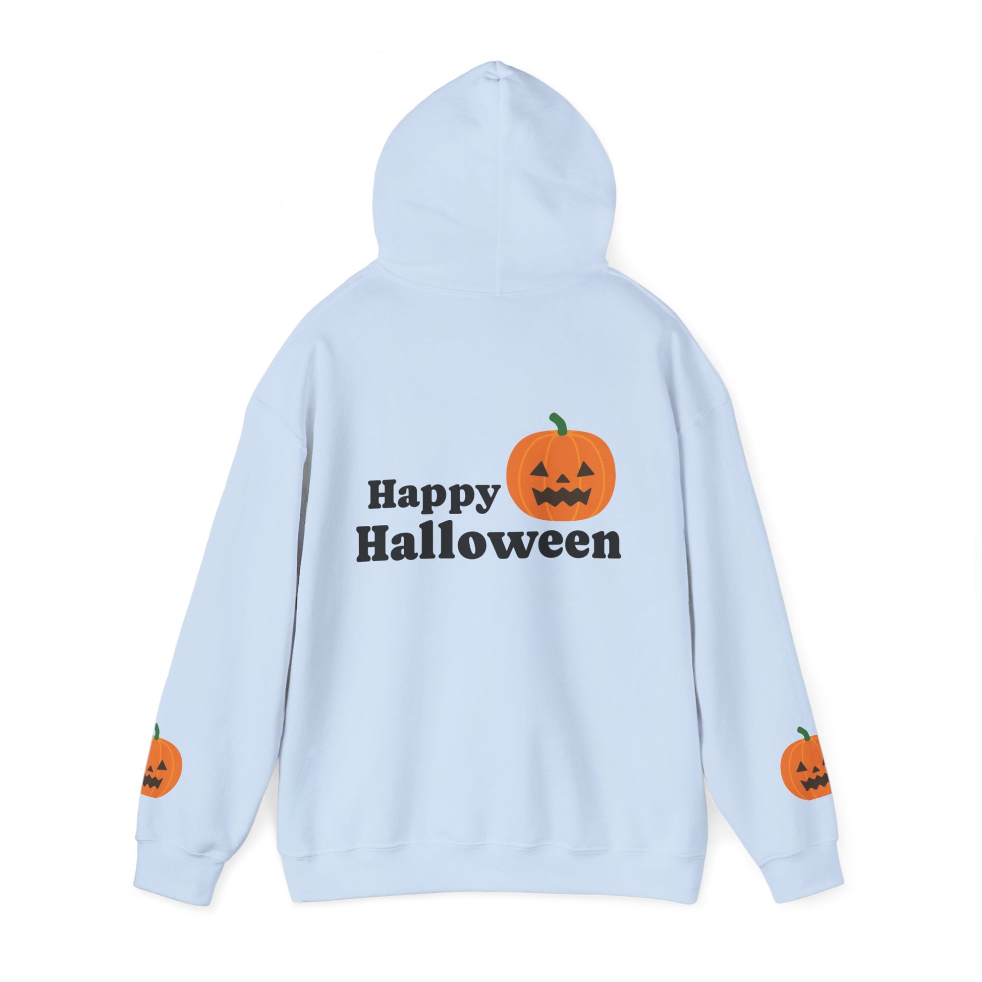 Halloween Pumpkin Hoodie - Unisex Heavy Blend by Clickase