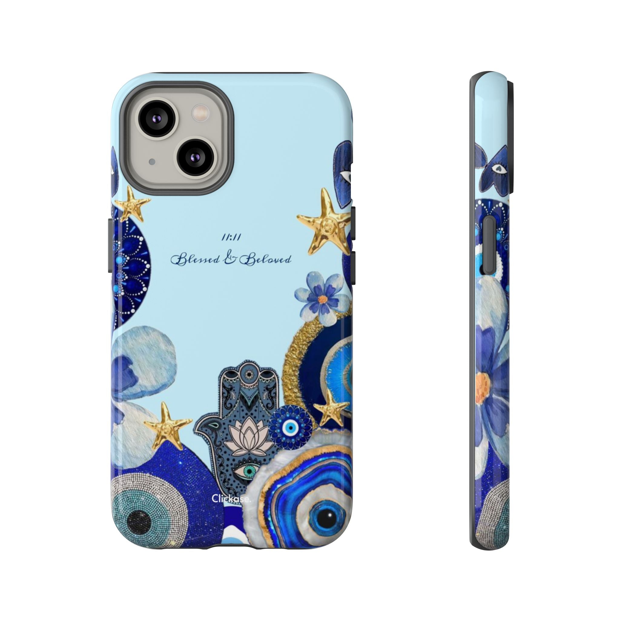 Hamsa Ocean-Inspired Tough Phone Case by