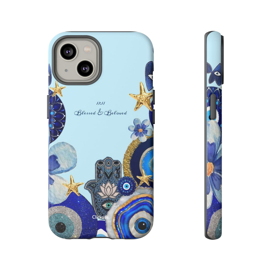 Hamsa Ocean-Inspired Tough Phone Case by