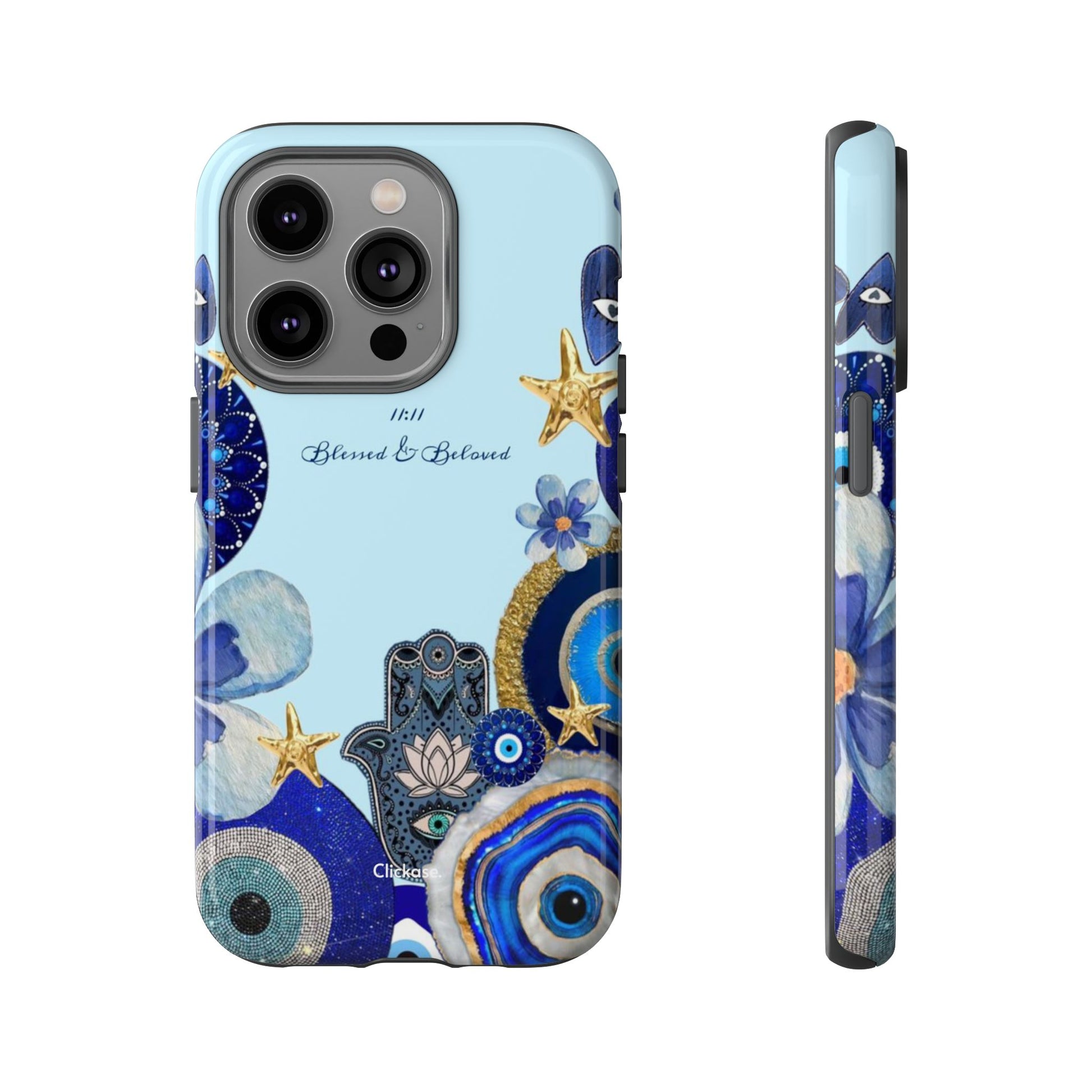 Hamsa Ocean-Inspired Tough Phone Case by