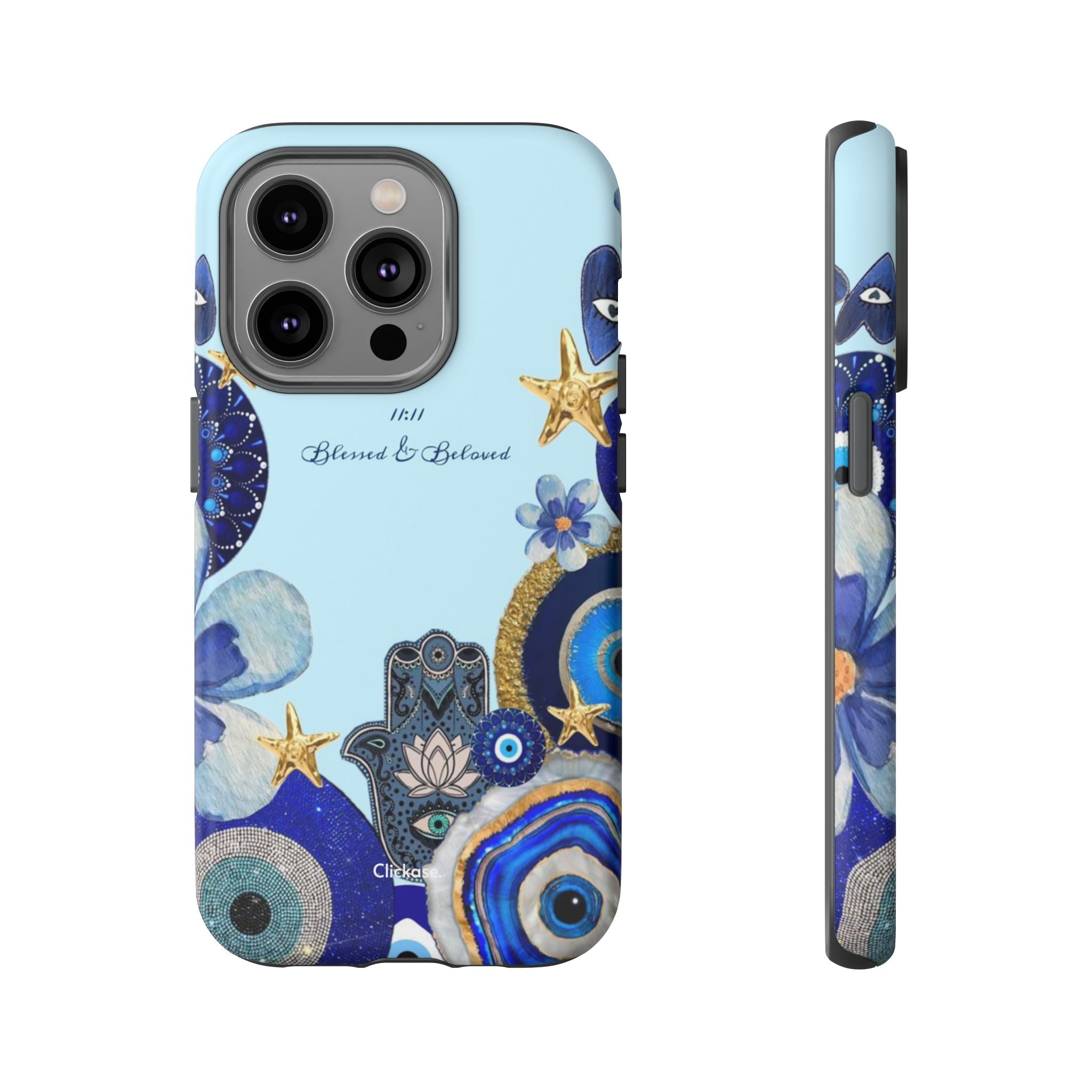 Hamsa Ocean-Inspired Tough Phone Case by