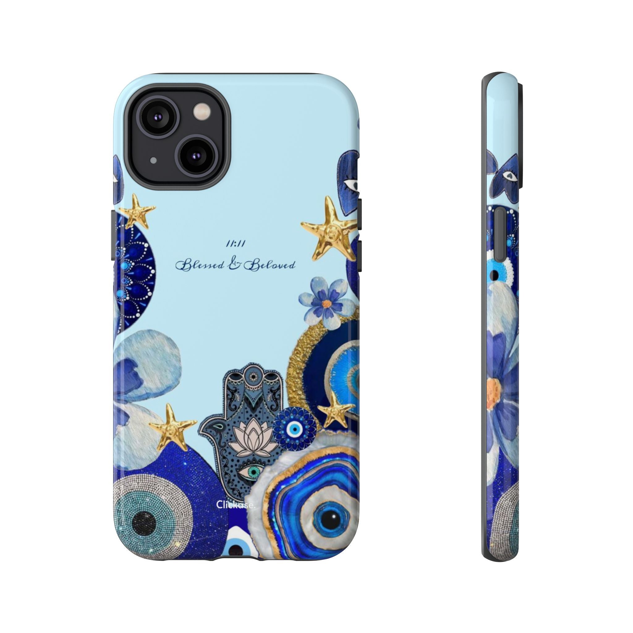 Hamsa Ocean-Inspired Tough Phone Case by