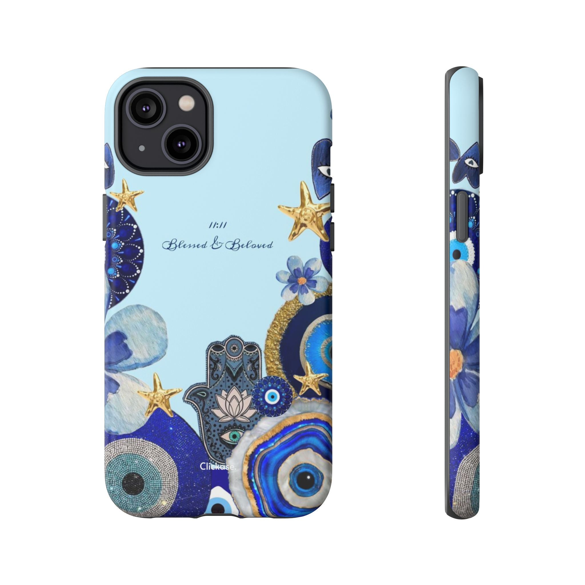 Hamsa Ocean-Inspired Tough Phone Case by