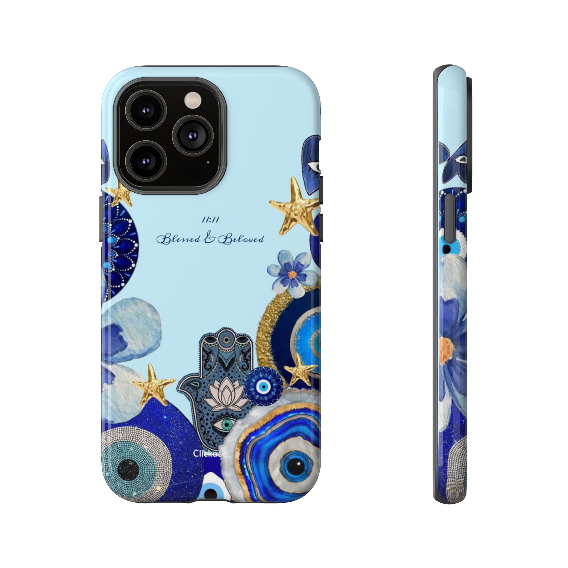 Hamsa Ocean-Inspired Tough Phone Case by