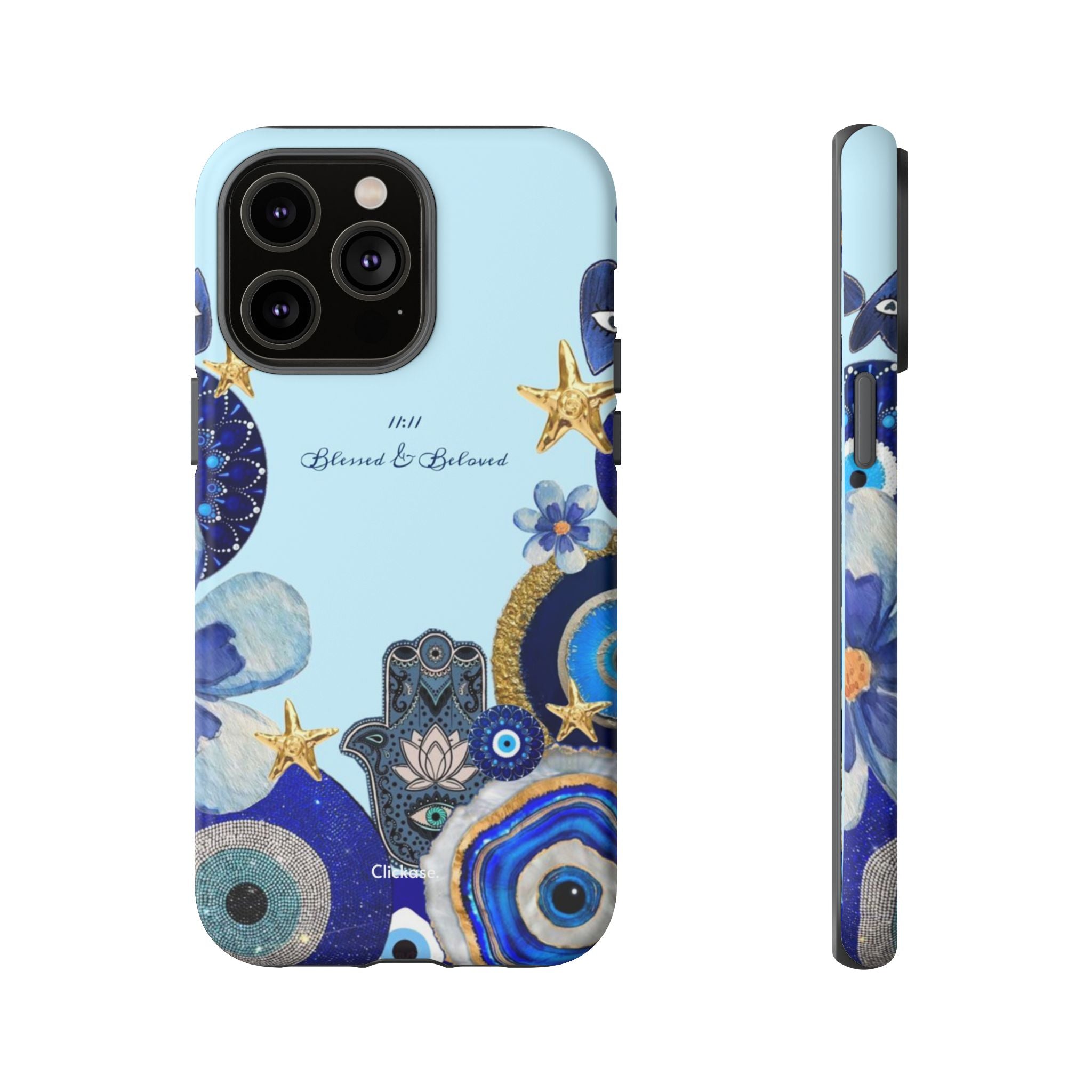 Hamsa Ocean-Inspired Tough Phone Case by