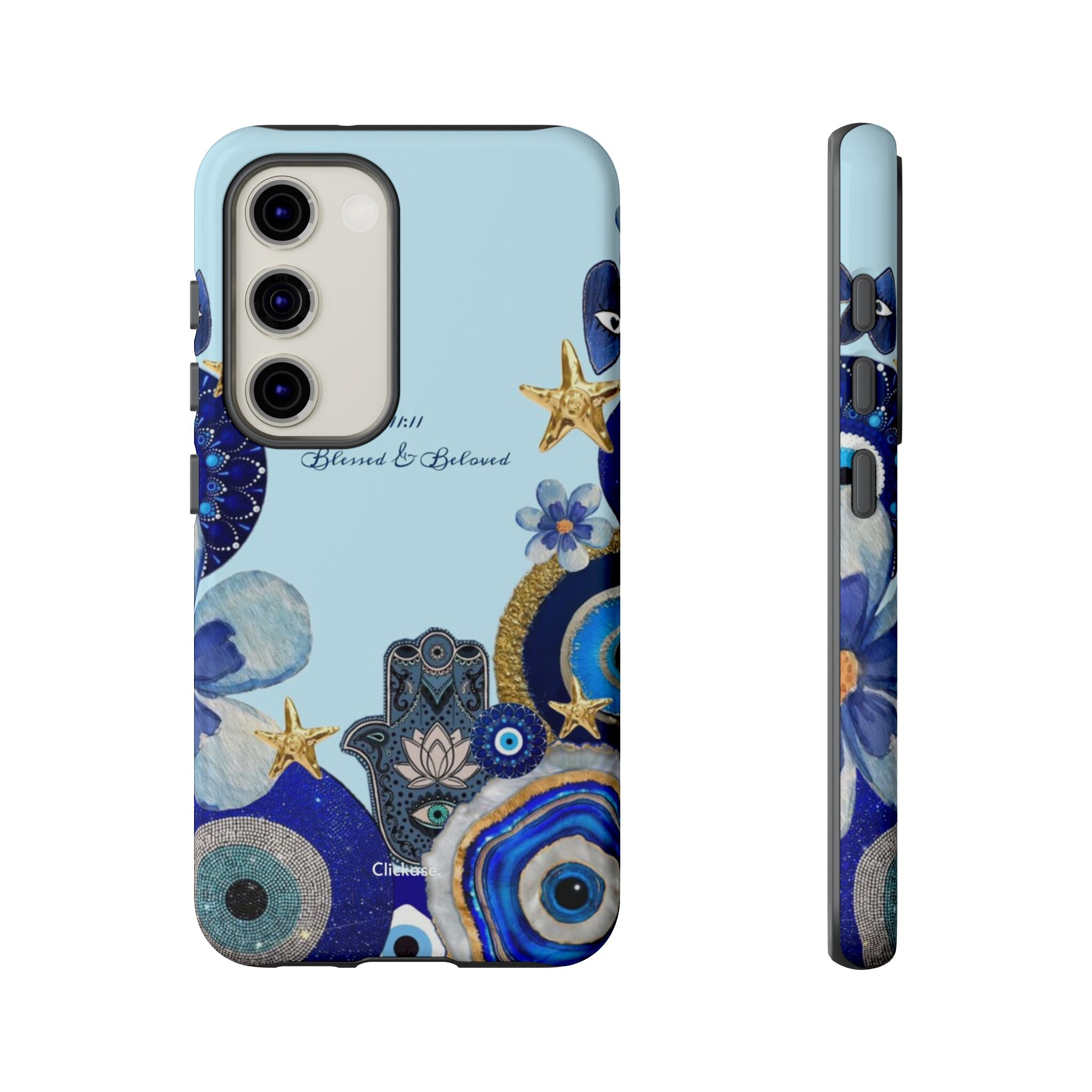 Hamsa Ocean-Inspired Tough Phone Case by