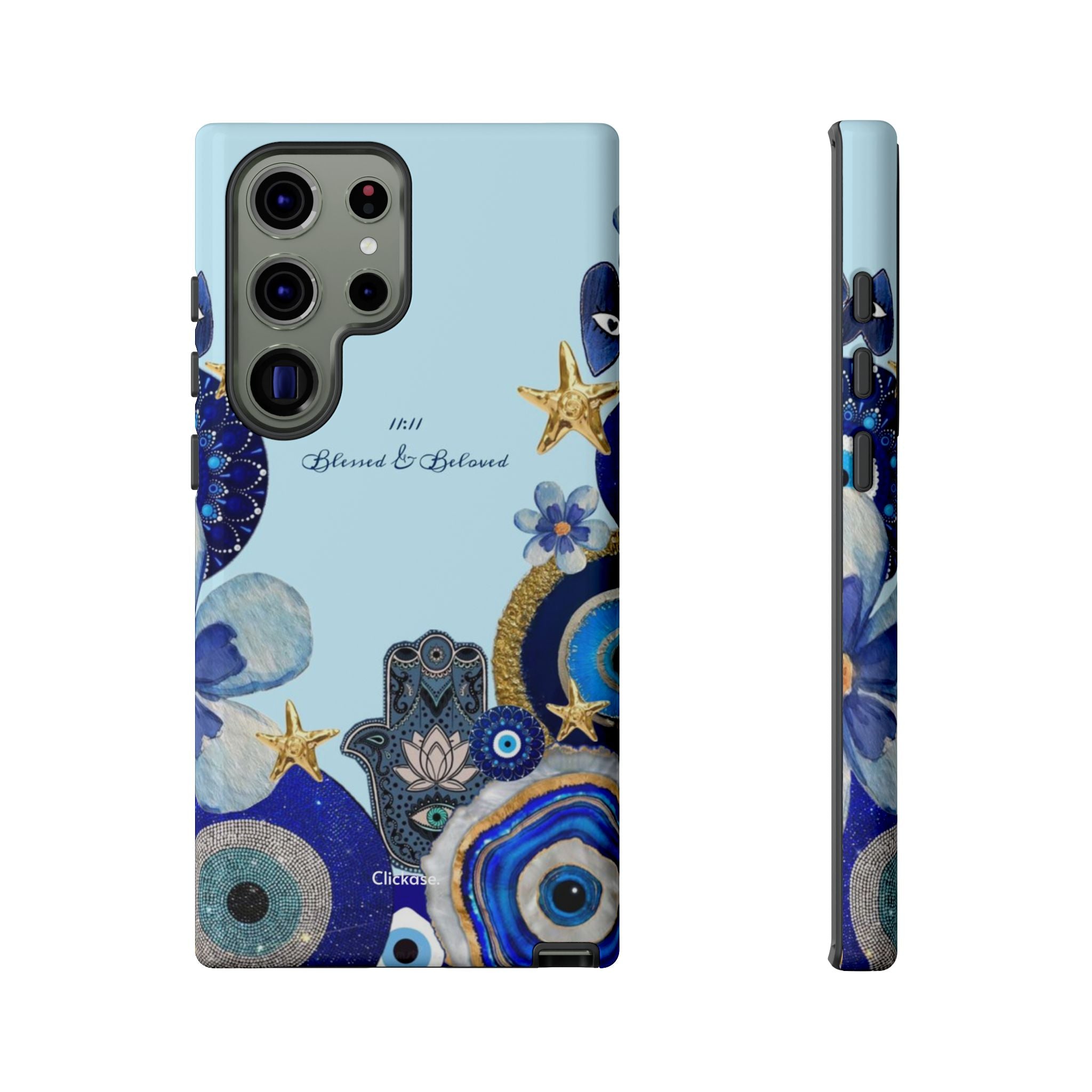 Hamsa Ocean-Inspired Tough Phone Case by
